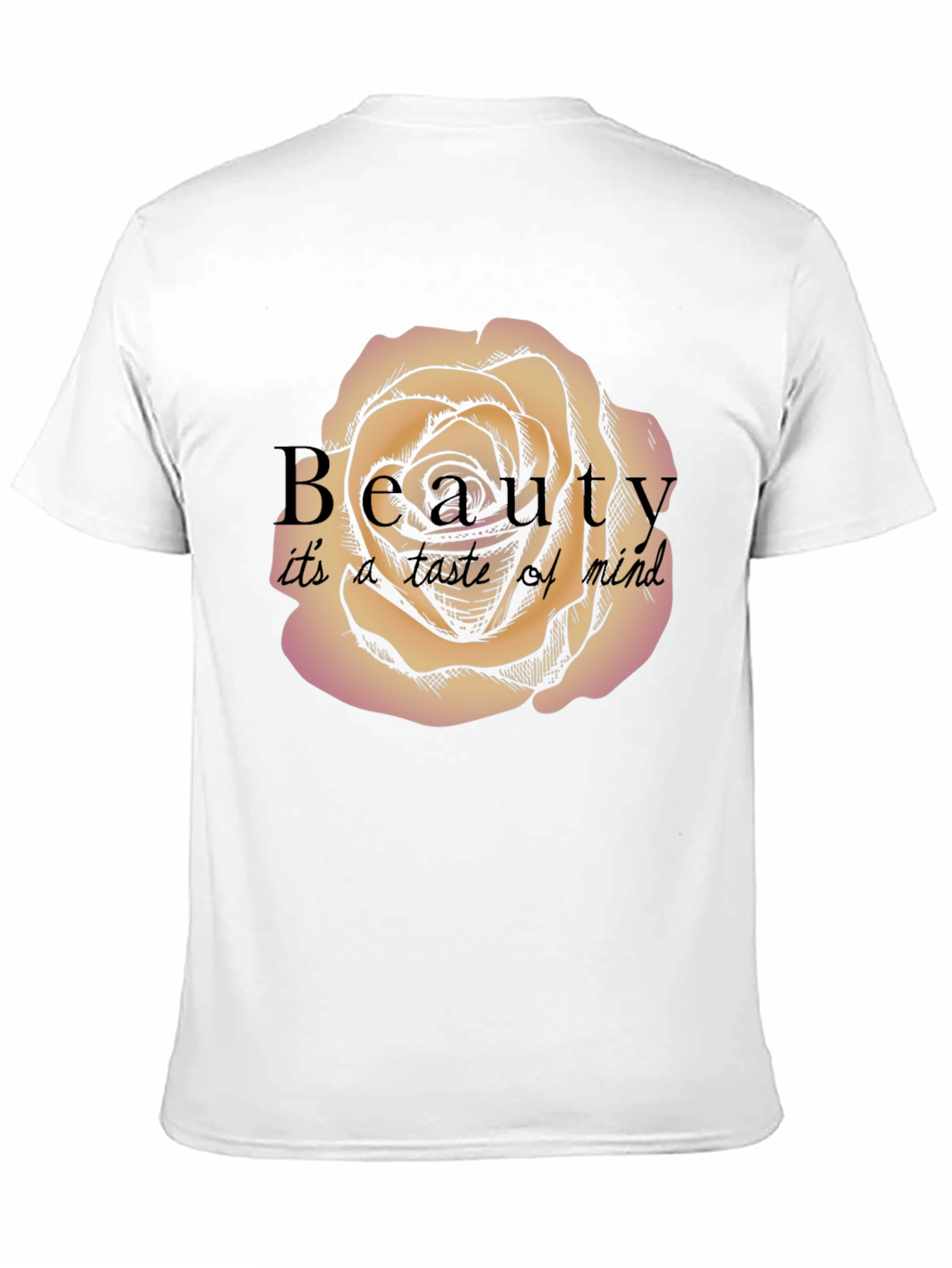 Black Beauty T-Shirt - Rose Design view 11