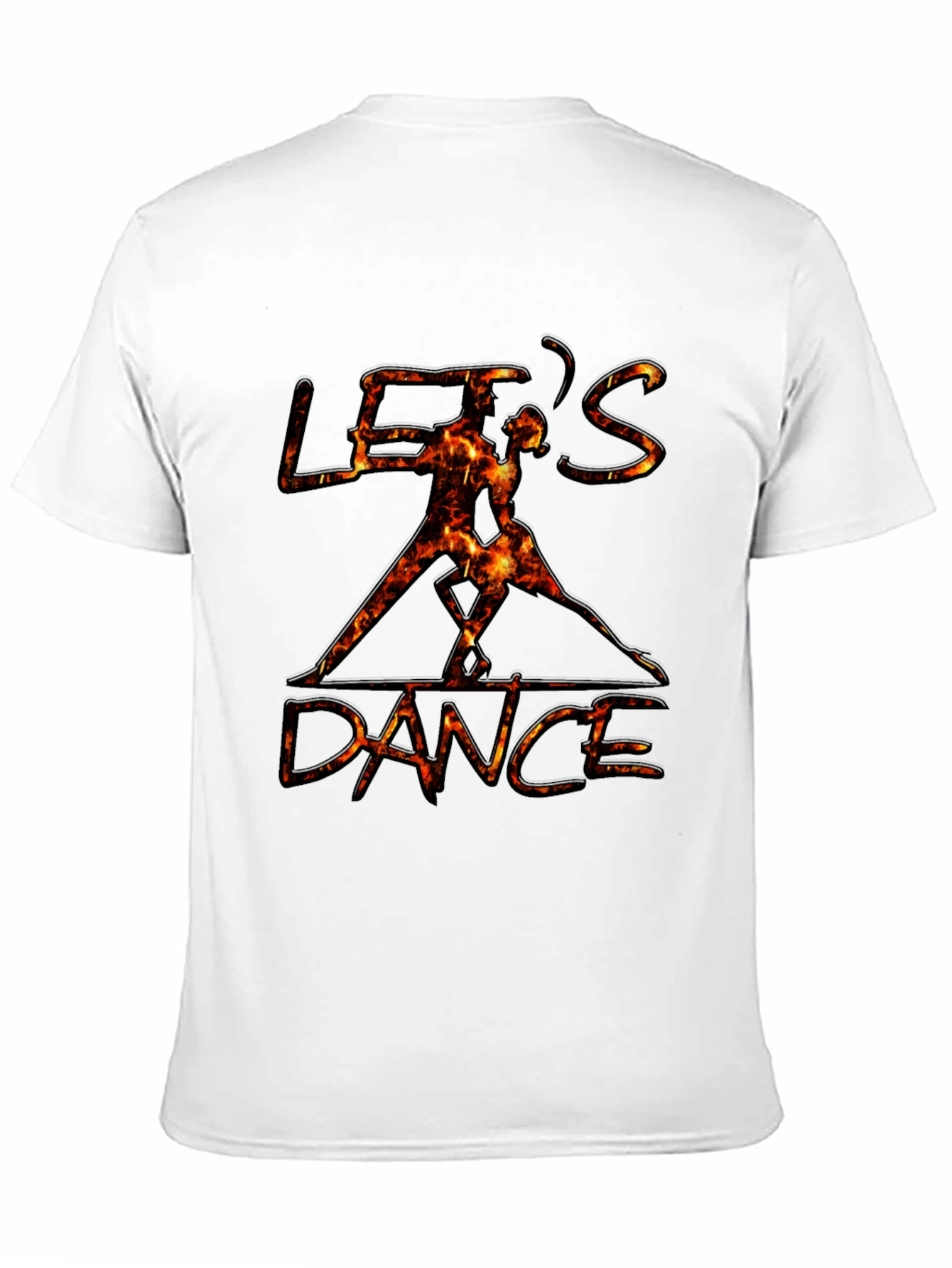 Black Let's Dance Graphic Black T-Shirt view 11