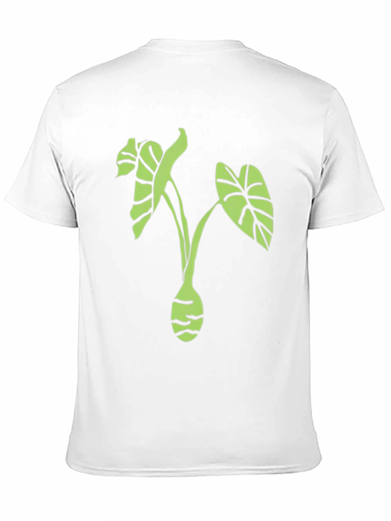 Black Botanical Graphic T-Shirt - Black Cotton Tee view 11