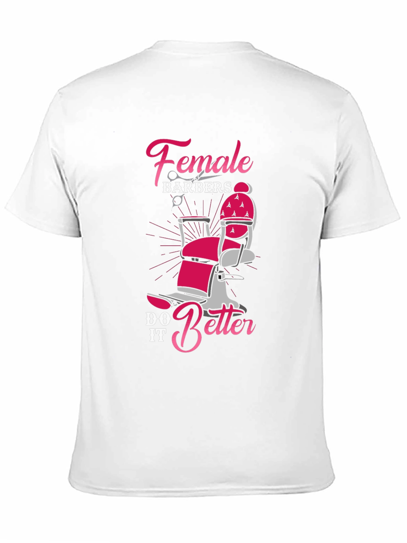 Black Female Barbers Do It Better T-Shirt view 11