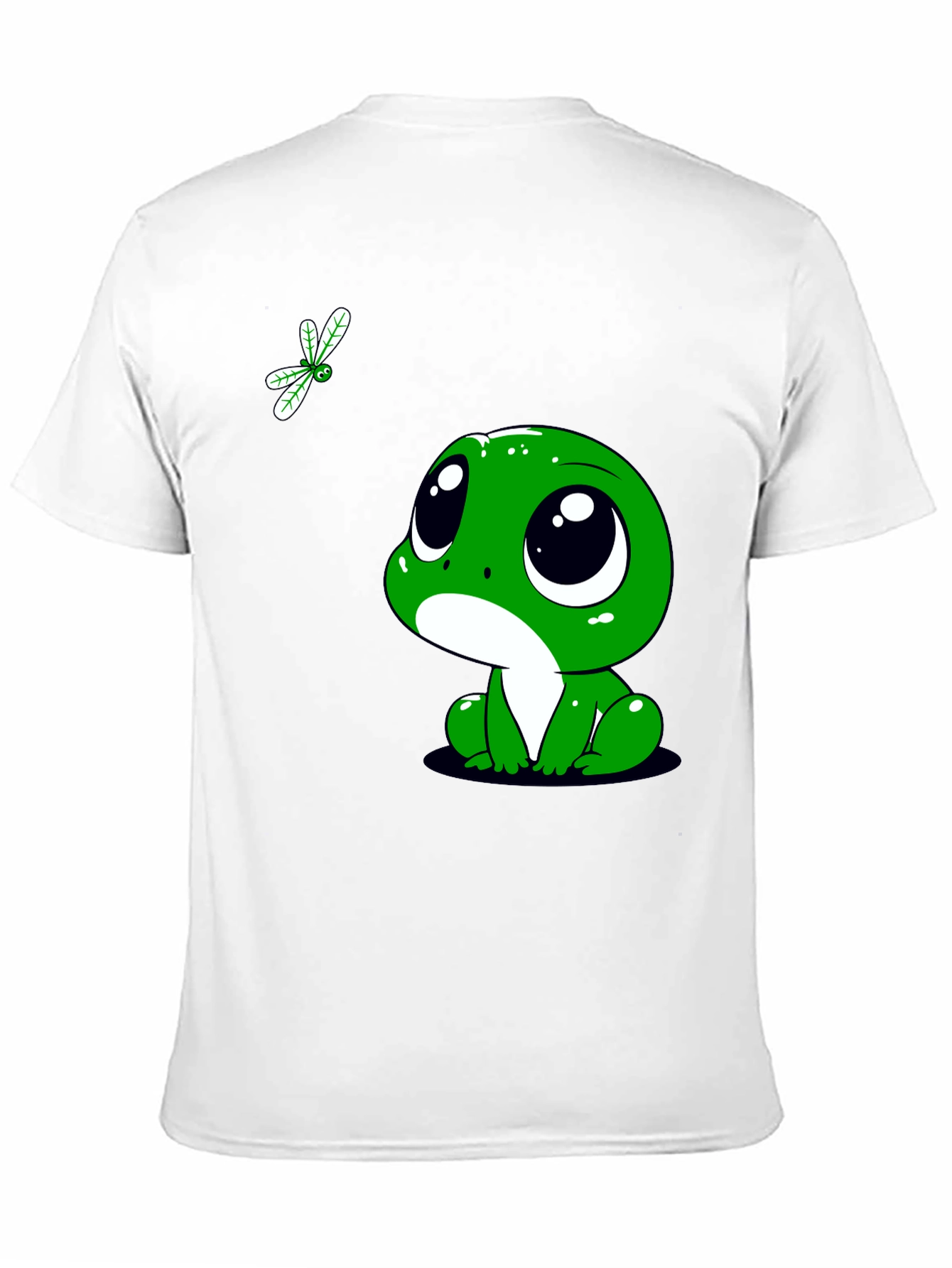 Black Cute Frog Graphic Tee - Whimsical Style view 11