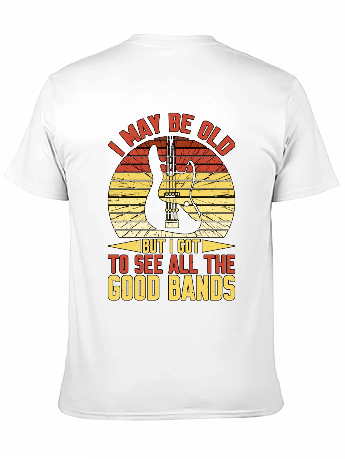 Black I May Be Old T-Shirt view 11