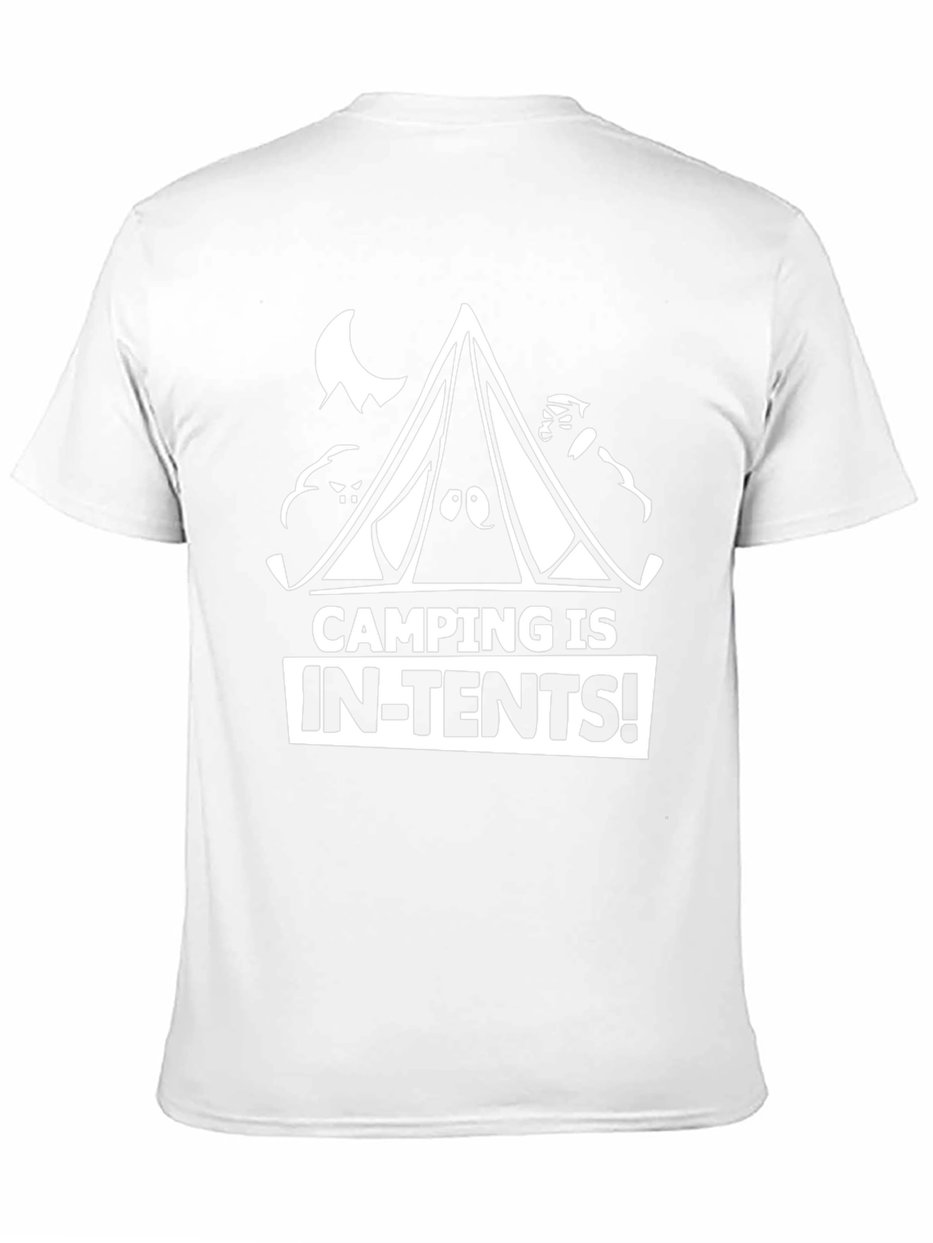 Camping Is In-Tents! Novelty T-Shirt - 11