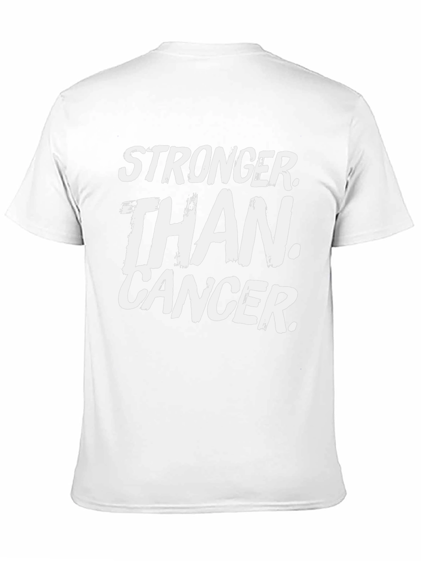 Black Stronger Than Cancer Graphic Tee view 11