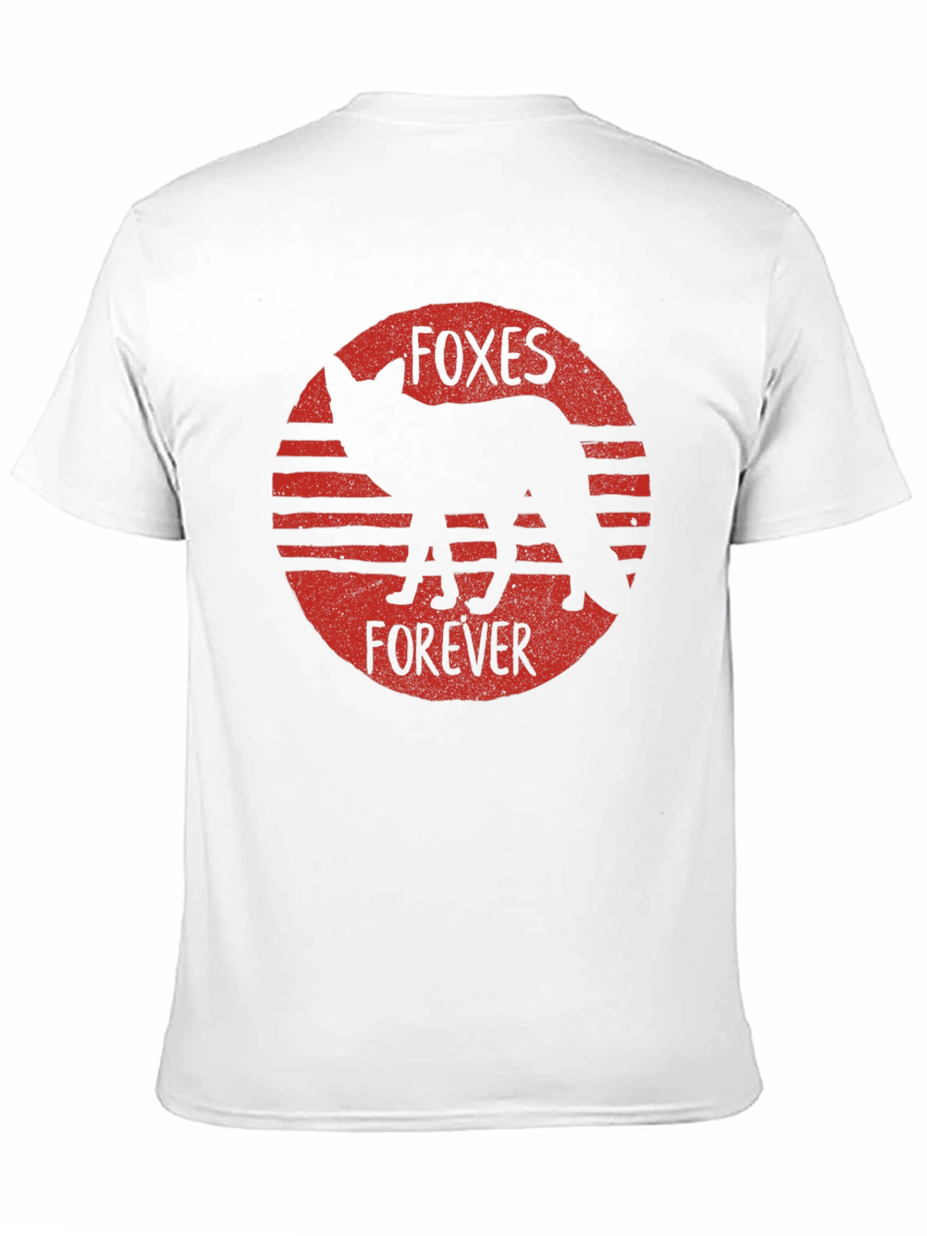 Black Foxes Forever Black Graphic T-Shirt view 11