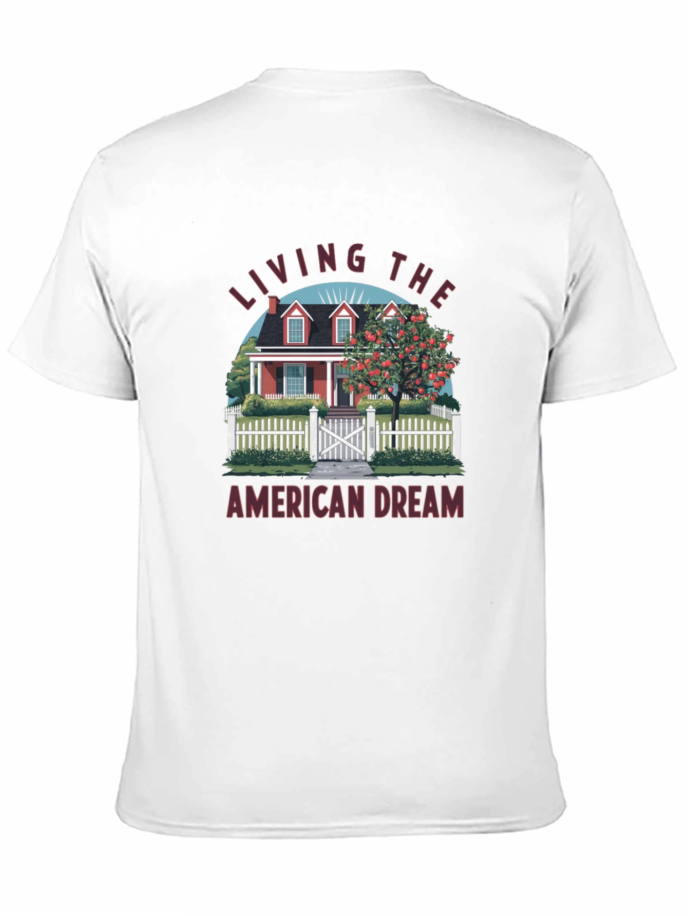 Black American Dream Graphic Tee - Black view 11