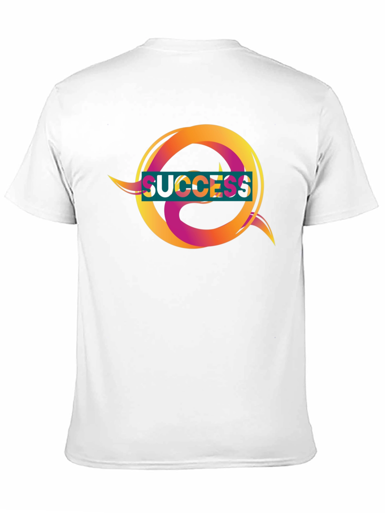 Black Success Graphic Tee - Stylish Men's Black T-Shirt view 11