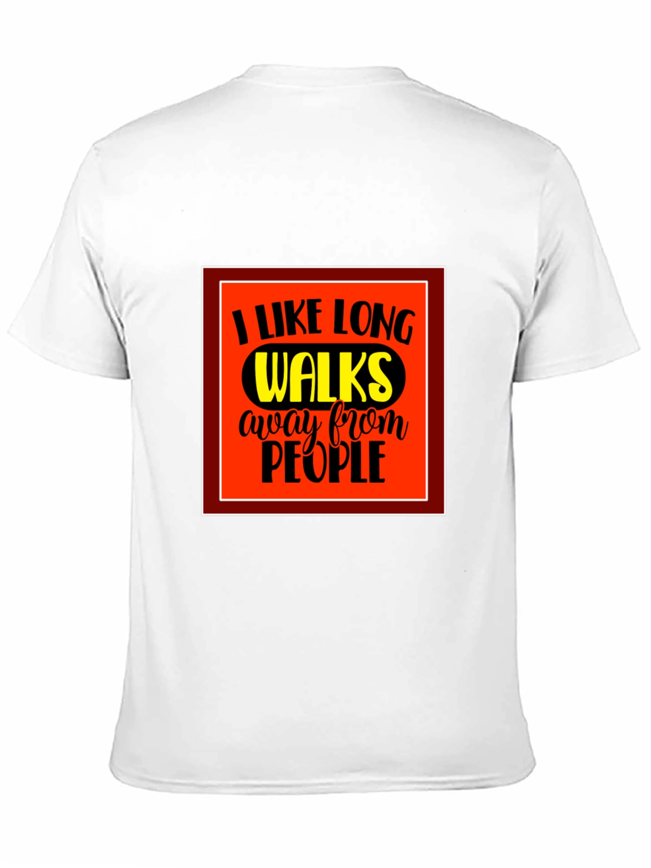 Black Long Walks T-Shirt view 11