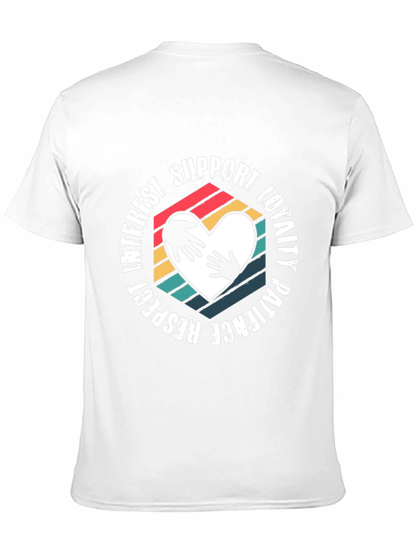 Black Interest Support Loyalty Graphic Tee view 11