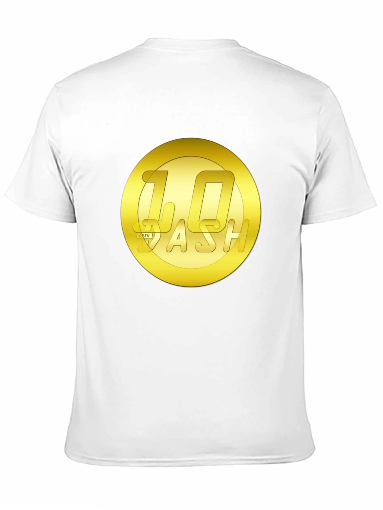 Black 10 Dash Coin T-Shirt - Crypto Currency Tee view 11
