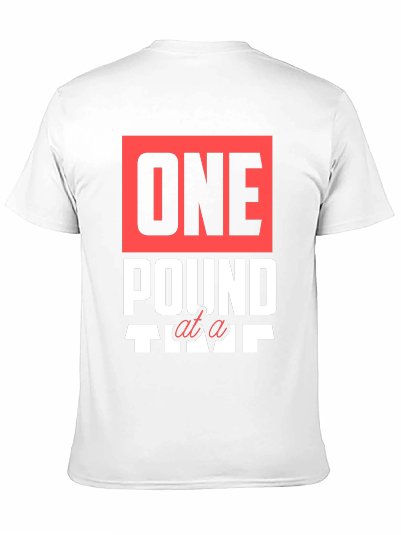 Black One Pound at a Time Graphic T-Shirt view 11
