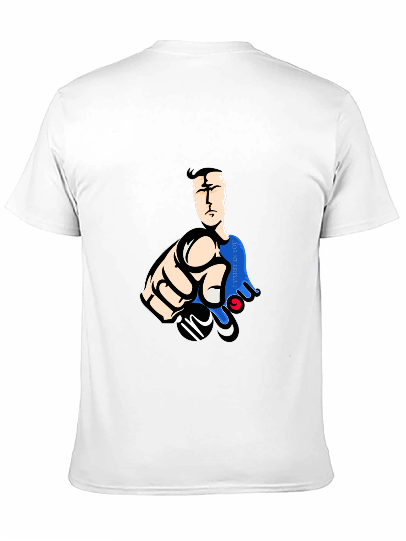 Black Trust In You Graphic T-Shirt view 11