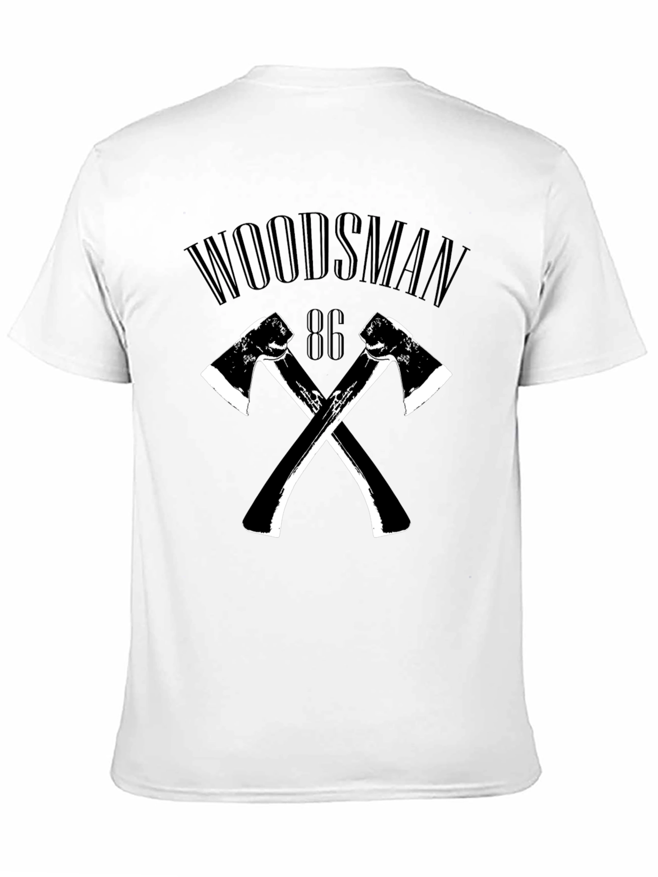 Black Woodsman 86 Graphic Tee - Black T-Shirt view 11
