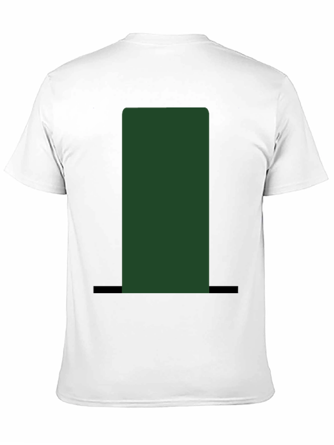 Black Green Top Hat Graphic Tee - Unisex view 11