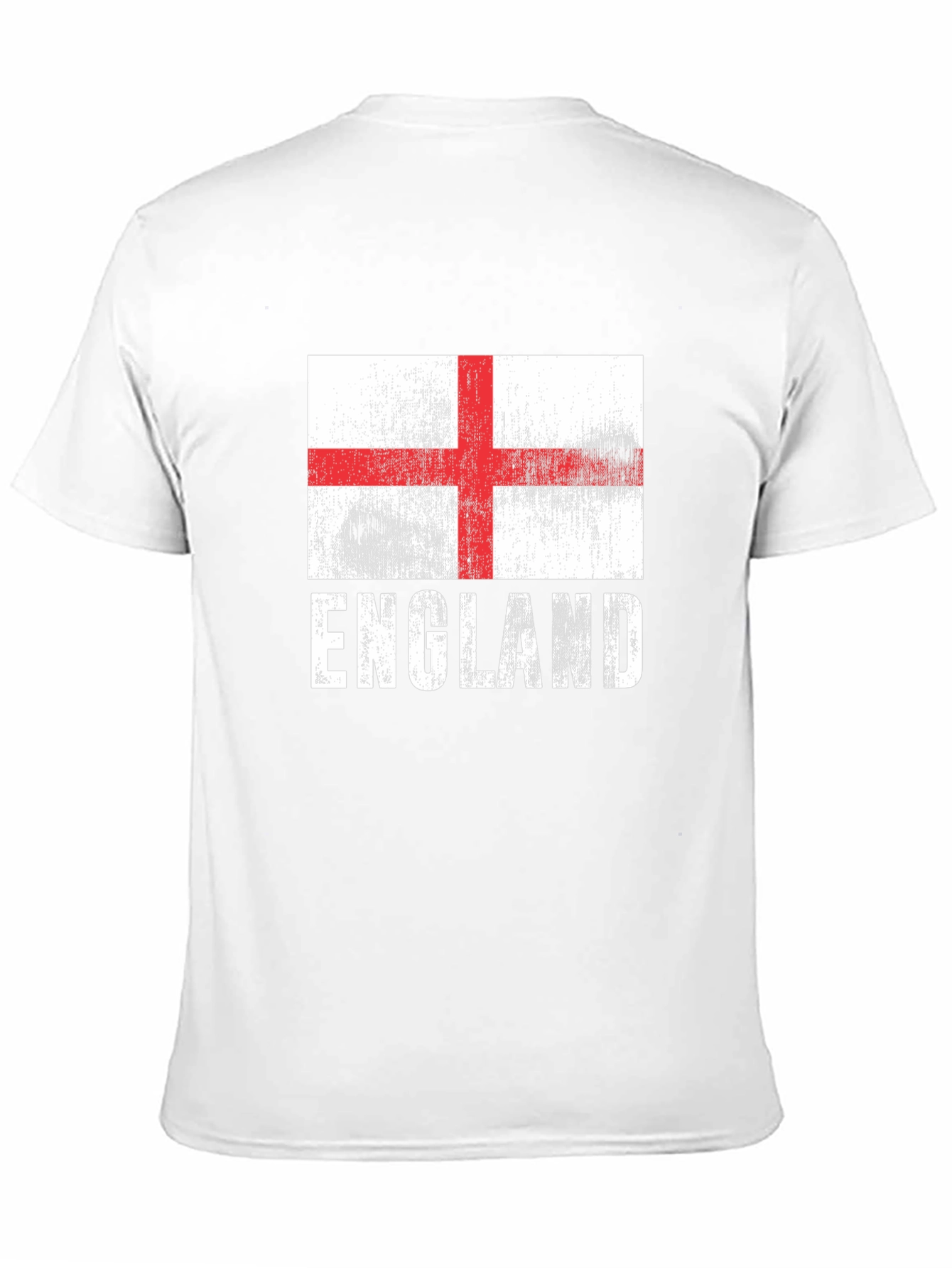 Black England Flag Graphic Tee - Stylish Mens T-Shirt view 11