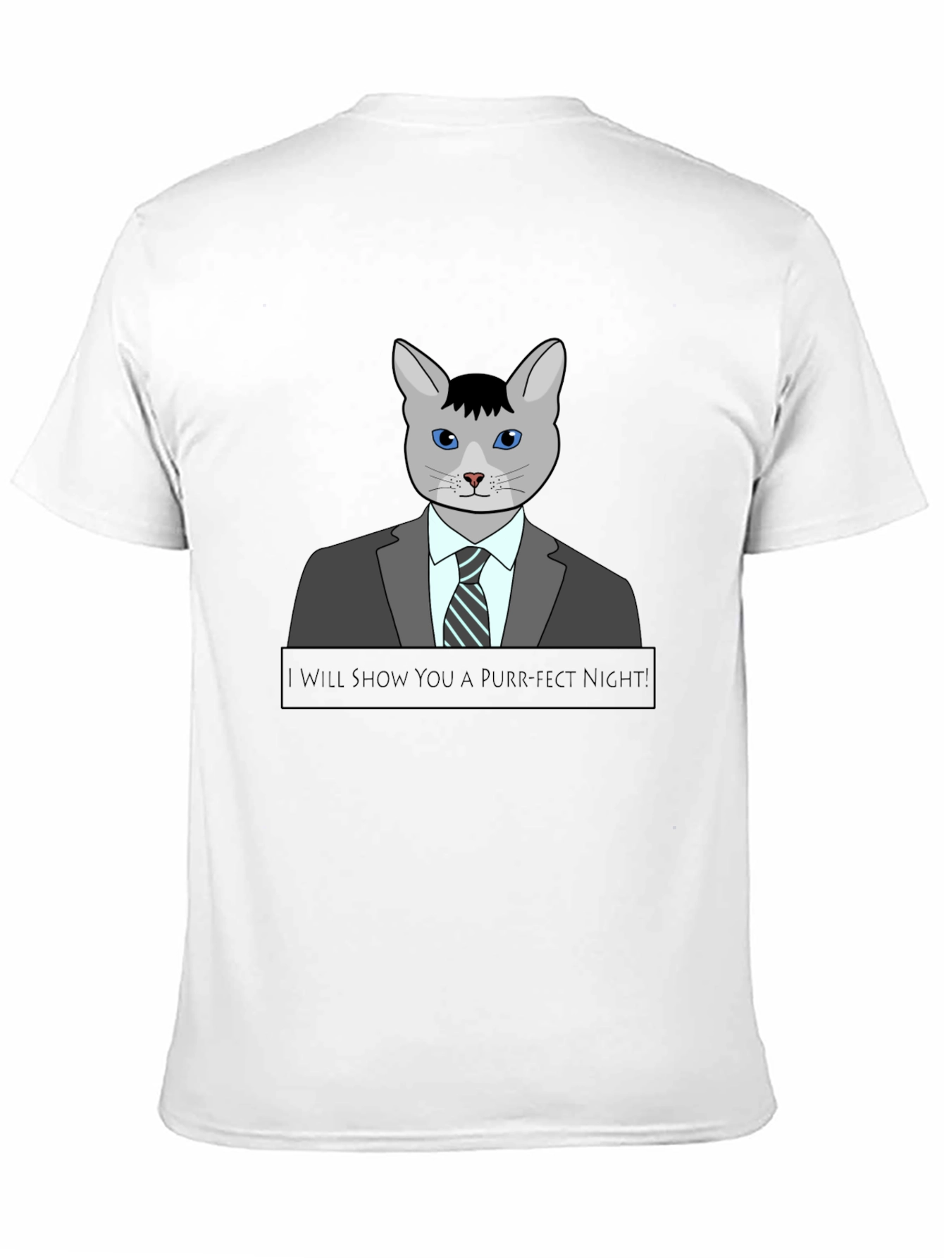 Black Purr-Fect Night T-Shirt view 11