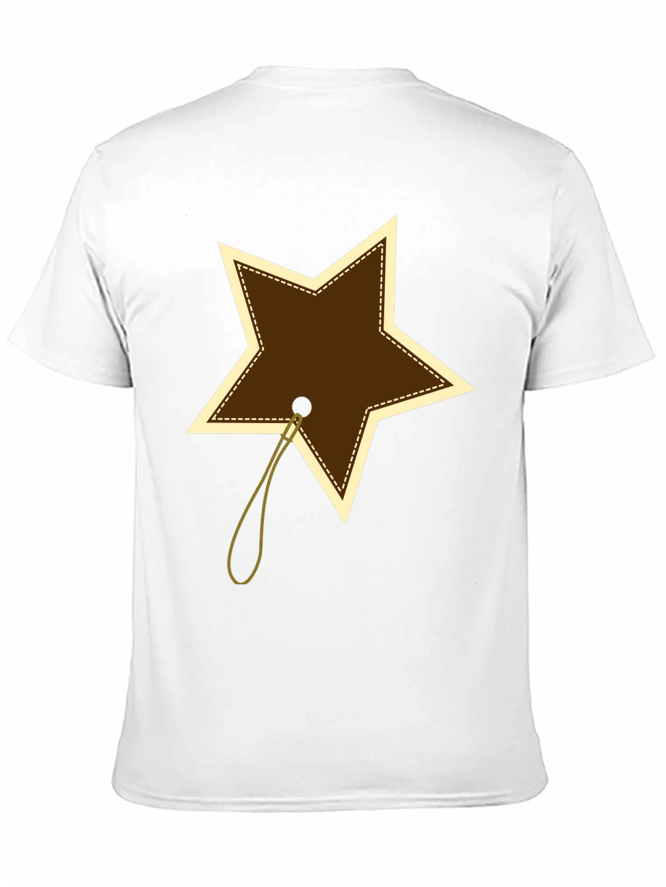 Black Star Tag Graphic Tee - Casual Style view 11