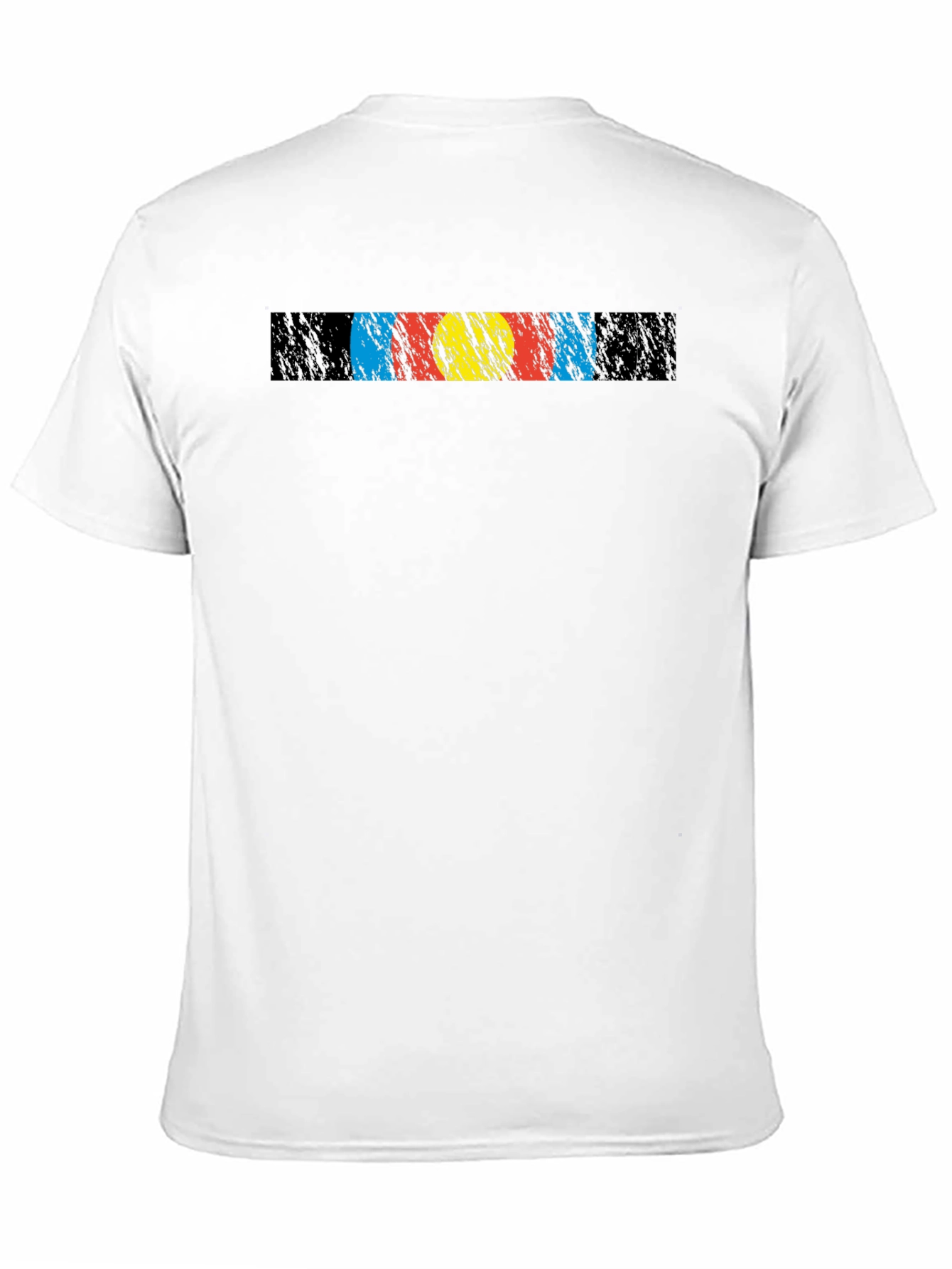 Black Retro Target Graphic Tee - Black Cotton Comfort view 11