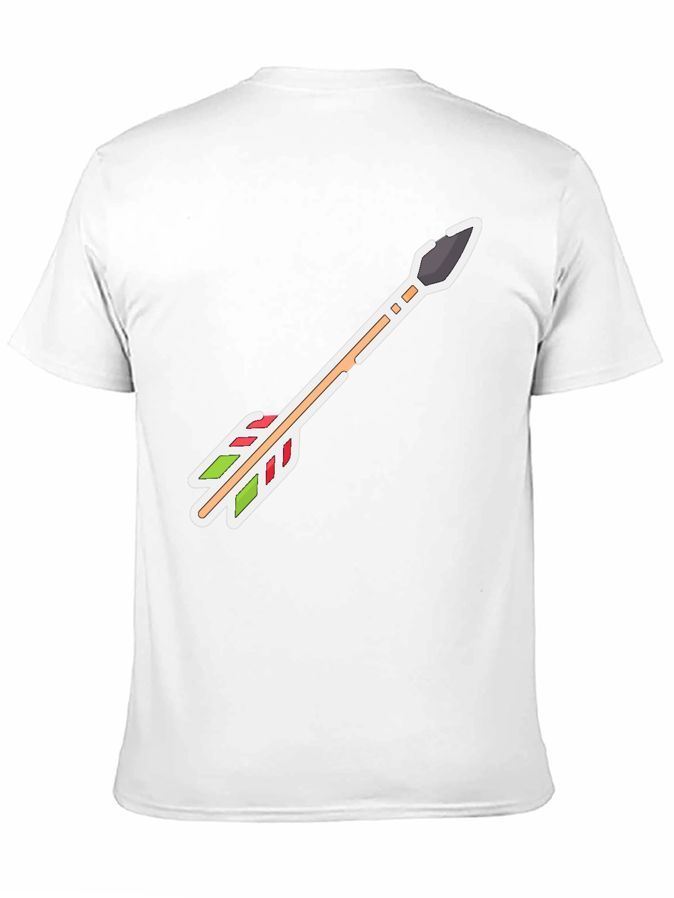 Black Arrow Graphic Tee - Casual Style, Unique Design view 11