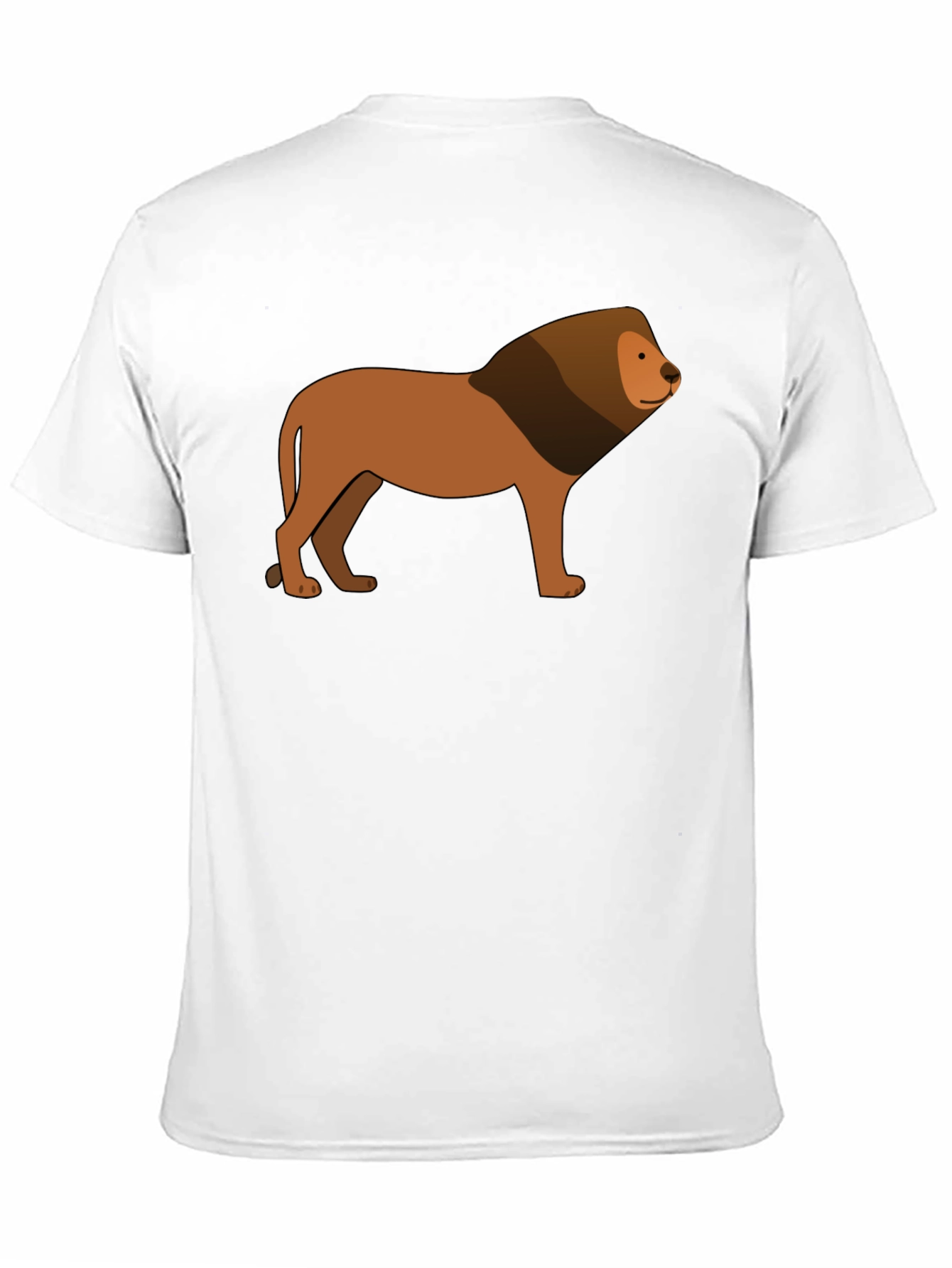 Black Lion Graphic Black T-Shirt - Animal Lover Tee view 11