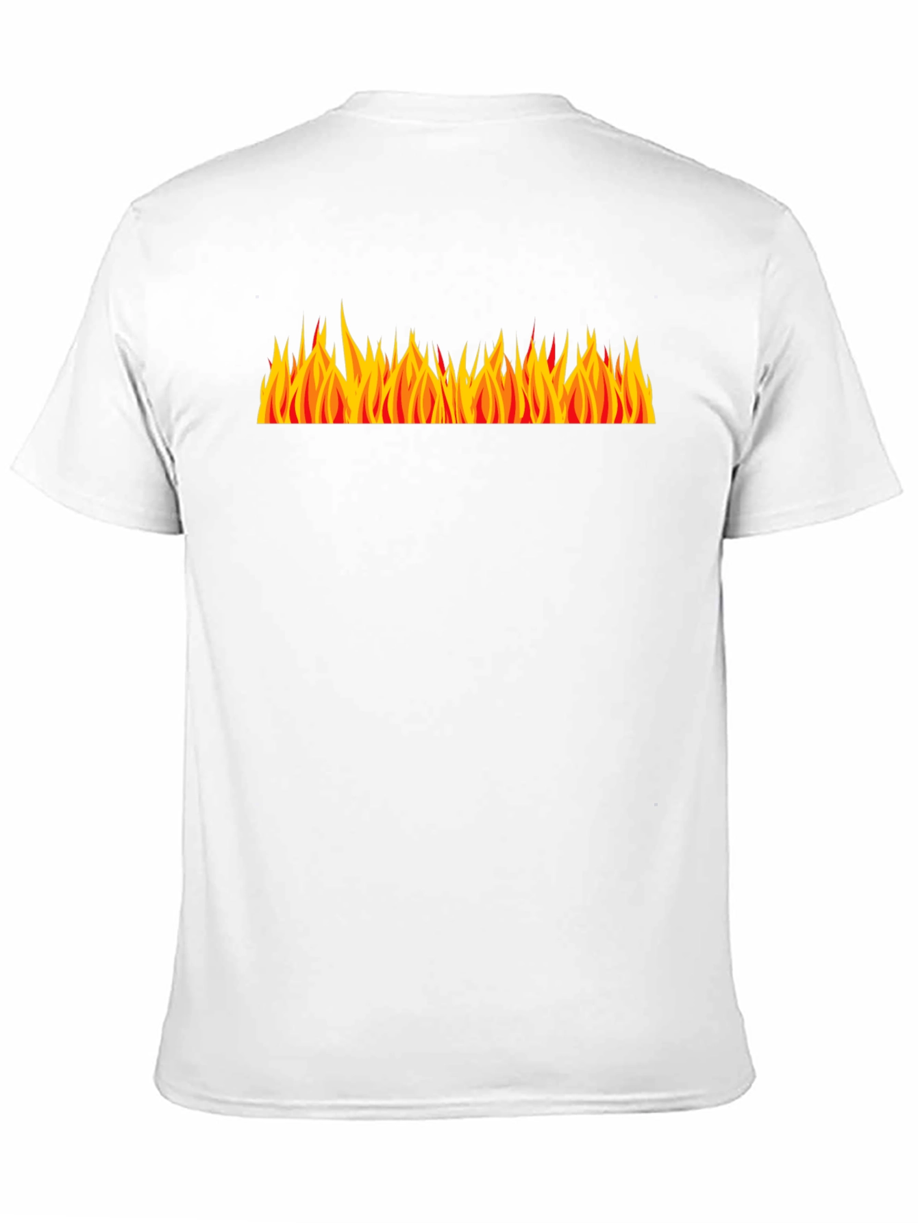 Black Flame Graphic Tee - Burning Style! view 11