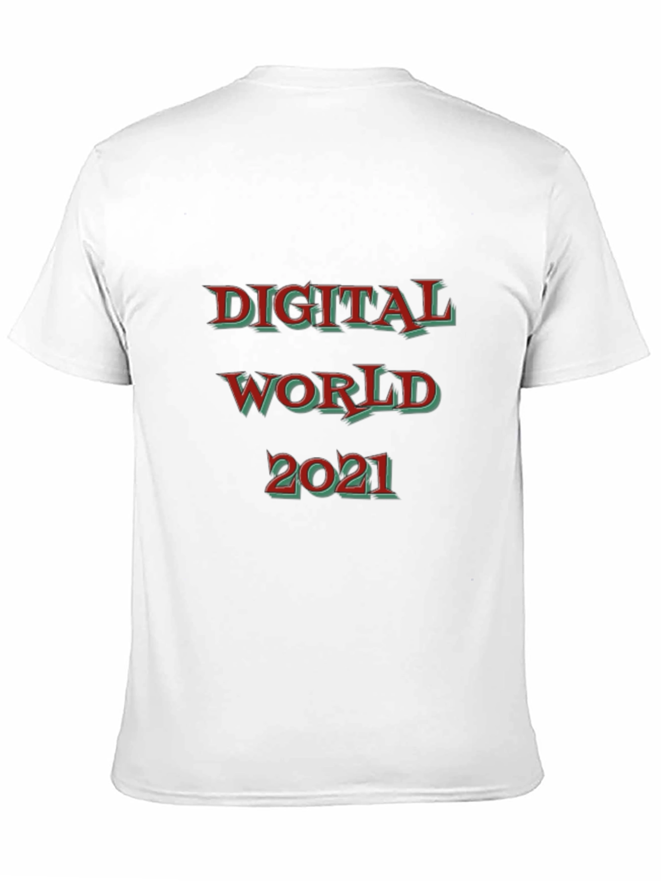 Black Digital World 2021 Graphic Tee view 11