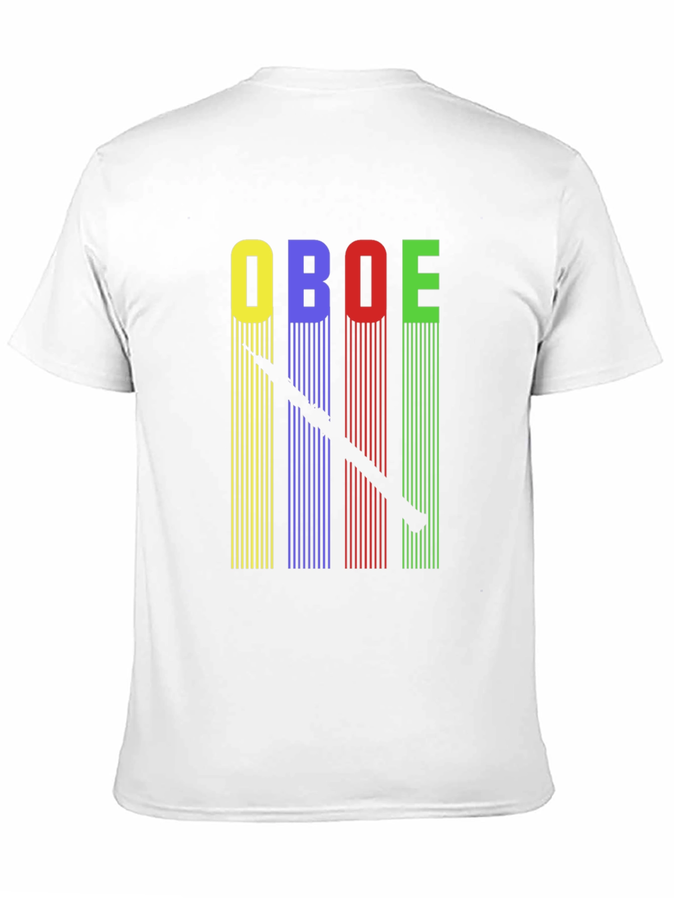 Black Oboe T-Shirt - Music Lover Tee view 11