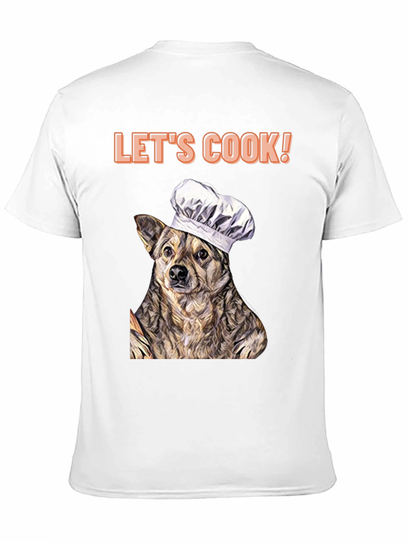 Black Dog Chef T-Shirt - Let's Cook! view 11
