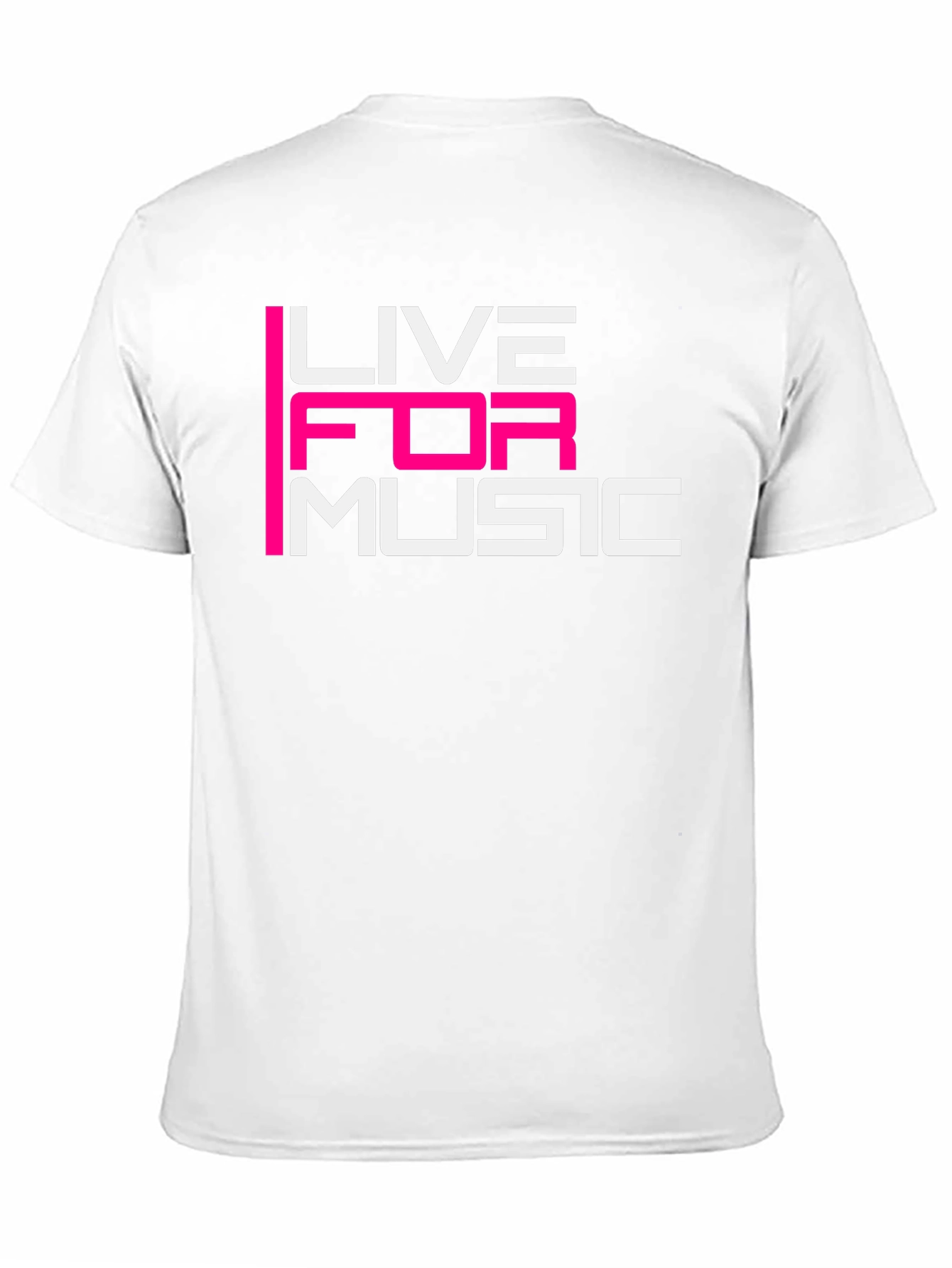 Black Live For Music Graphic Tee - Black view 11