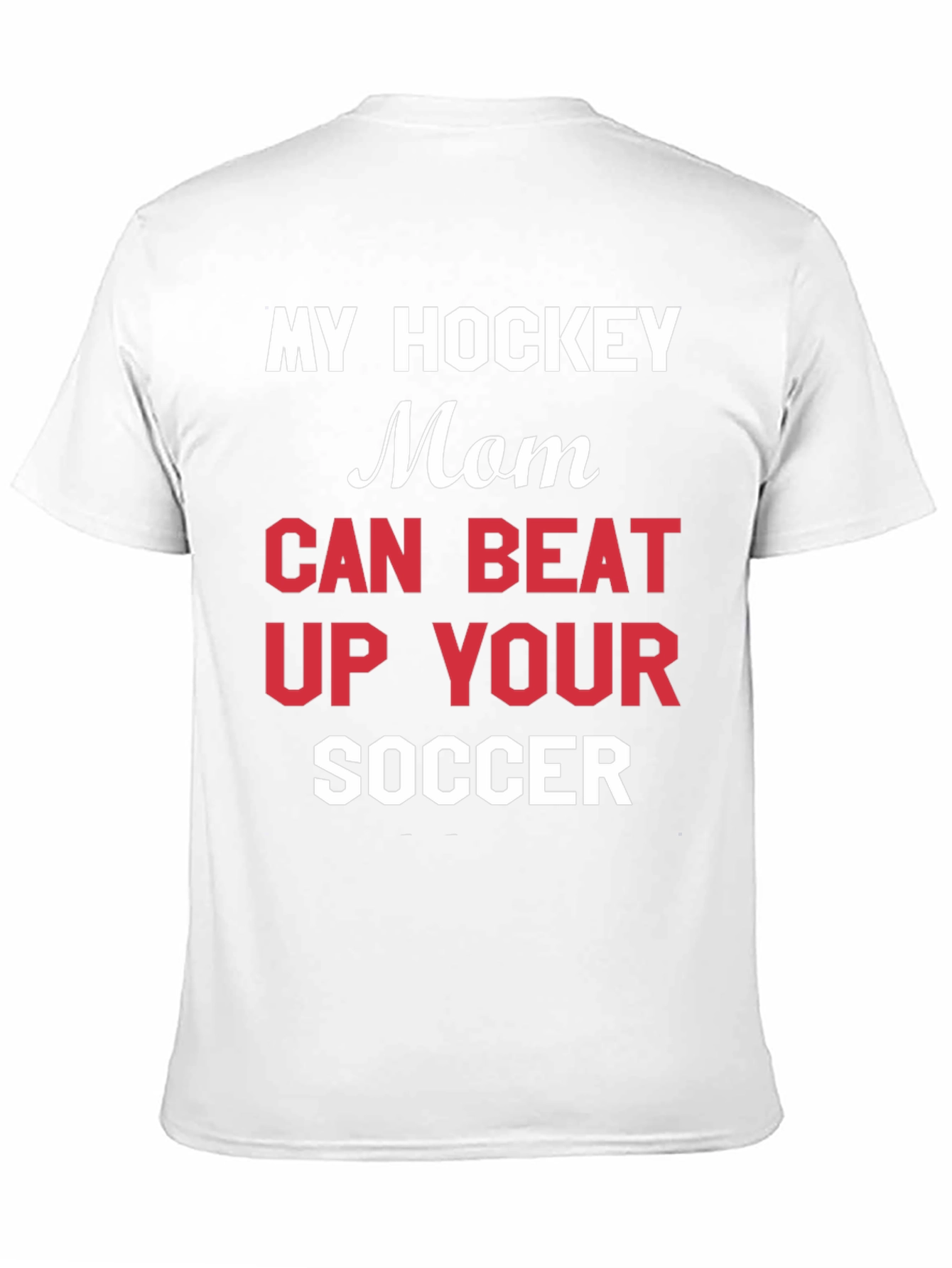 Black My Hockey Mom T-Shirt - Funny Sports Tee view 11