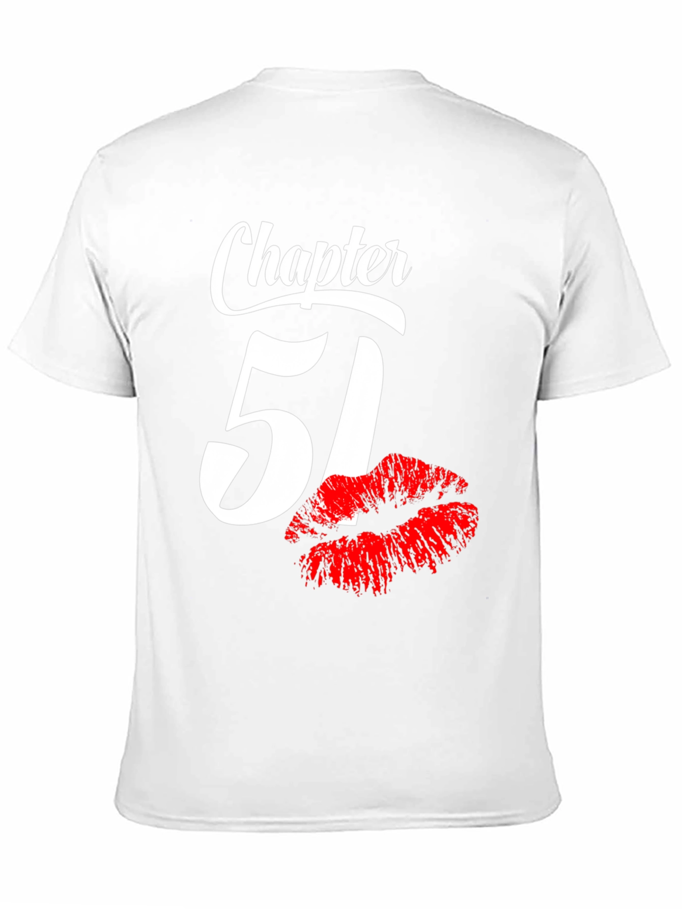 Black Chapter 51 Birthday T-Shirt with Lip Print view 11