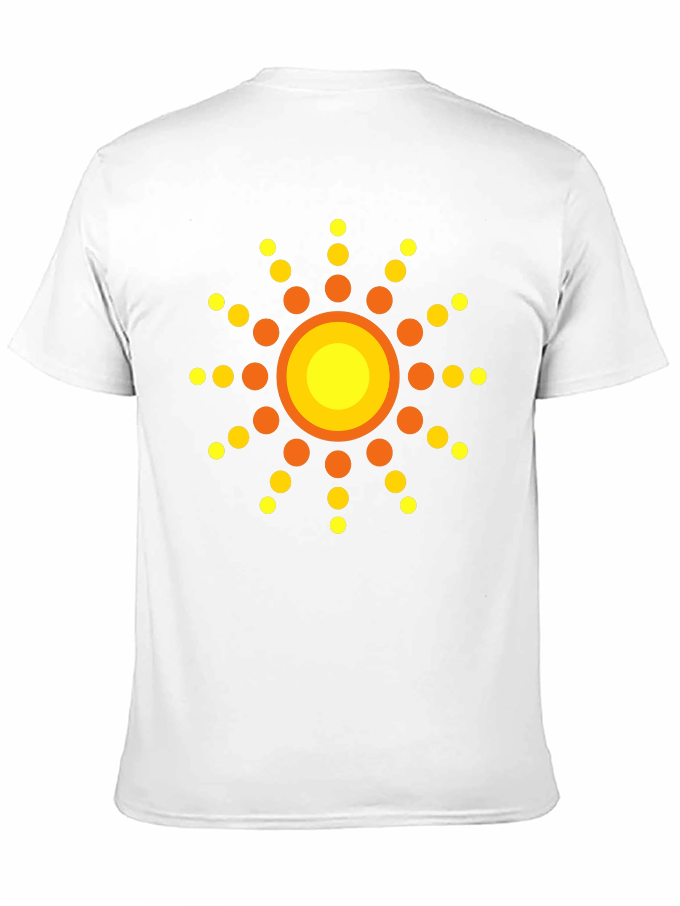 Black Retro Sunburst Graphic T-Shirt - Stylish Black Tee view 11