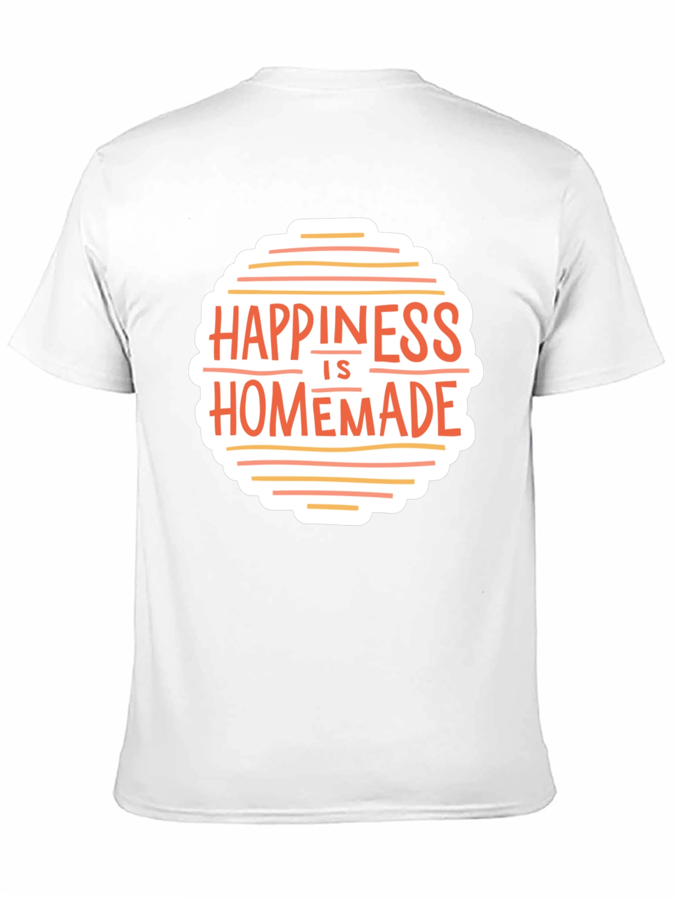 Black Happiness is Homemade Graphic Tee view 11