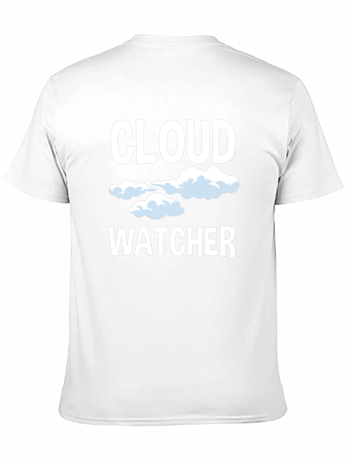 Black Cloud Watcher Graphic Tee - Black Cotton T-Shirt view 11
