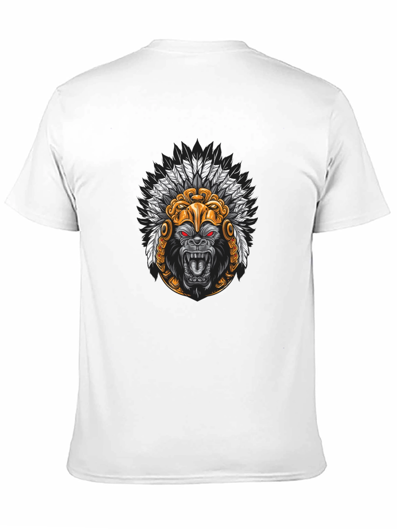 Black Gorilla Chief Graphic Tee - Black view 11