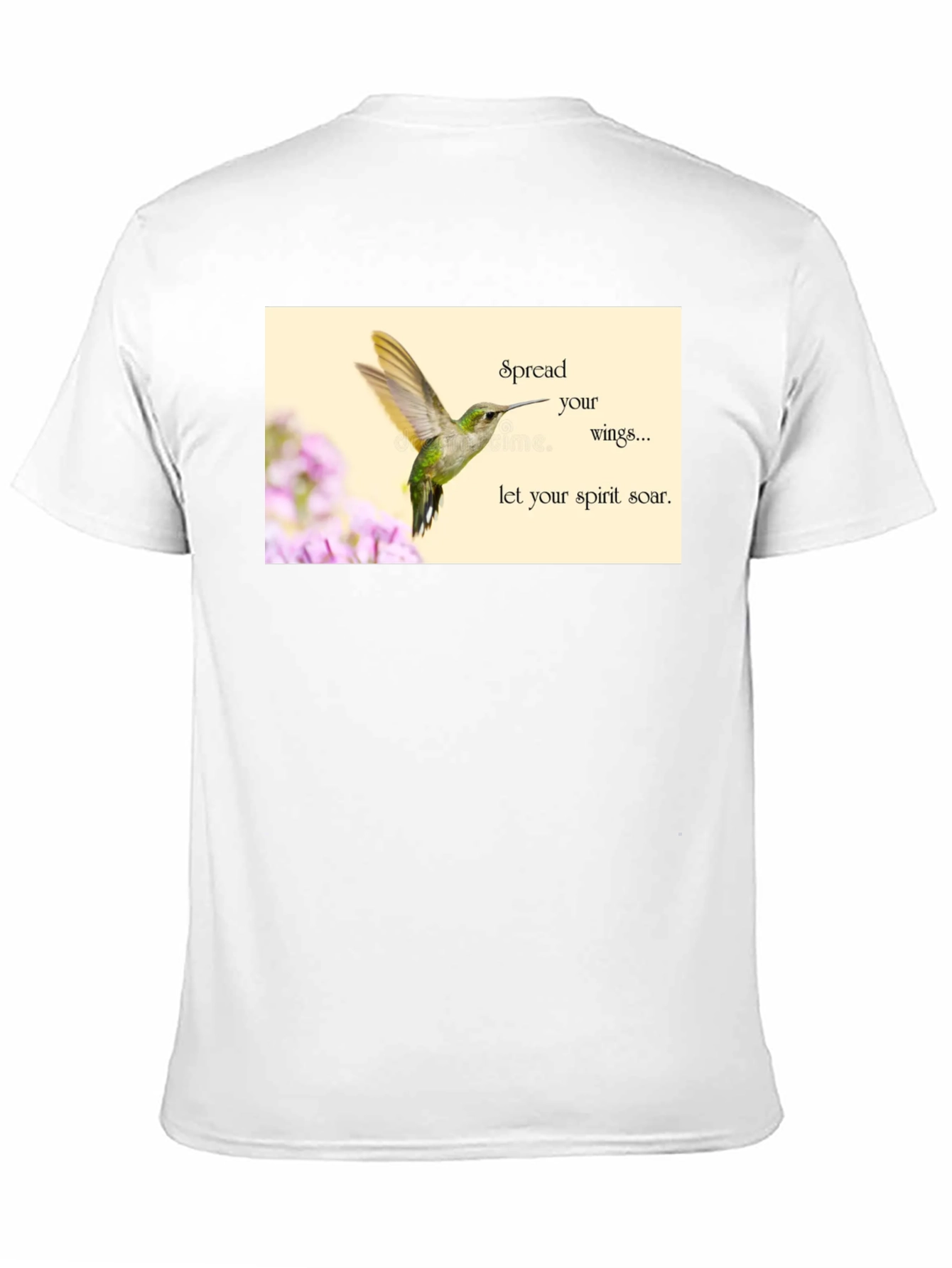 Black Hummingbird Spirit Soar T-Shirt view 11