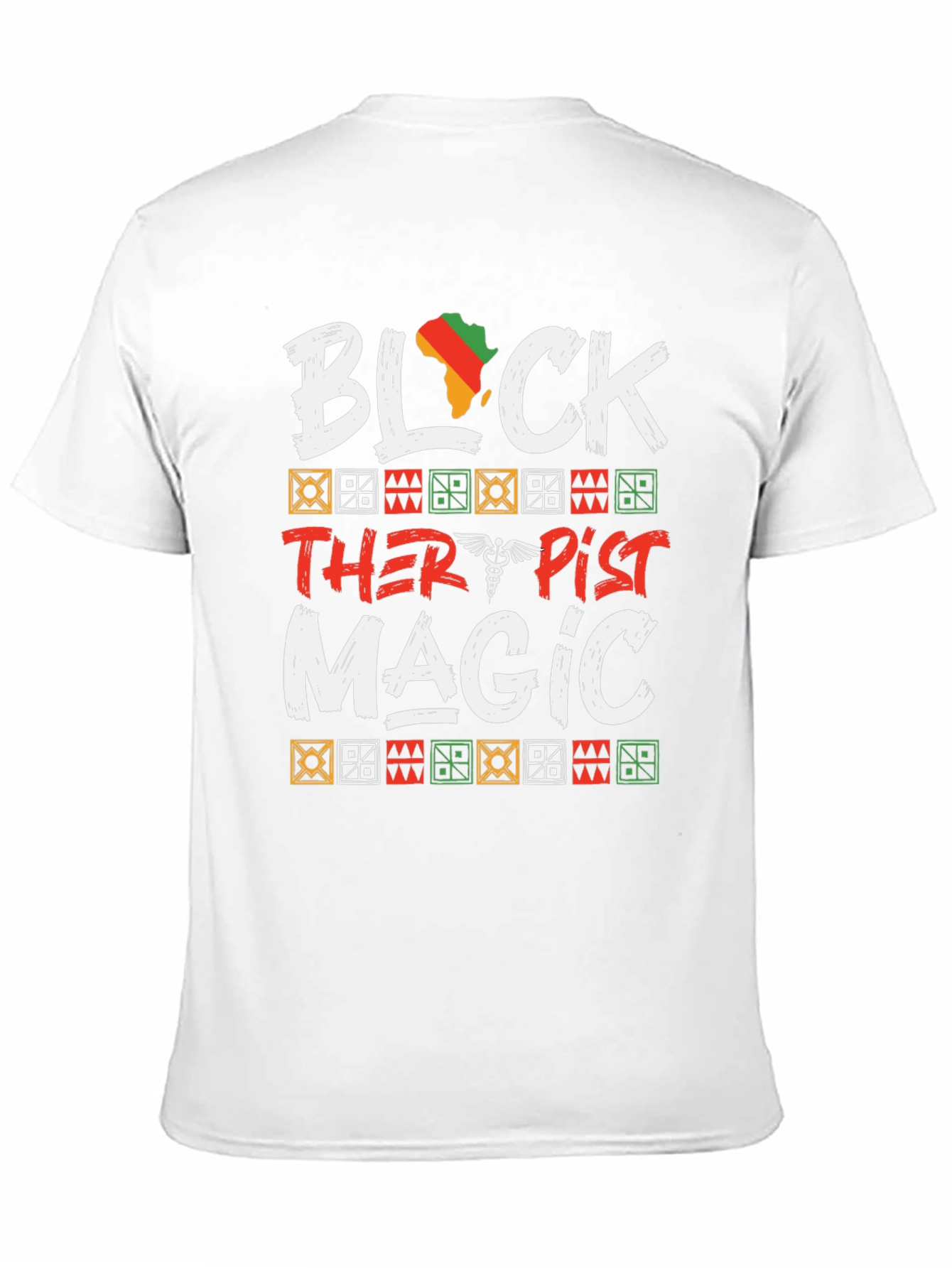 Black Black Therapist Magic T-Shirt view 11