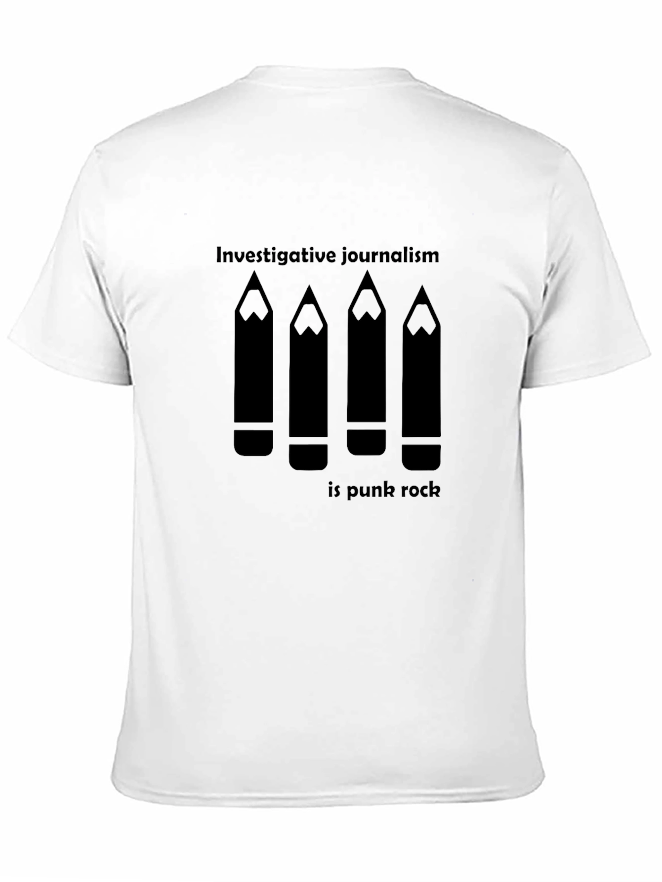 Black Investigative Journalism Is Punk Rock T-Shirt view 11