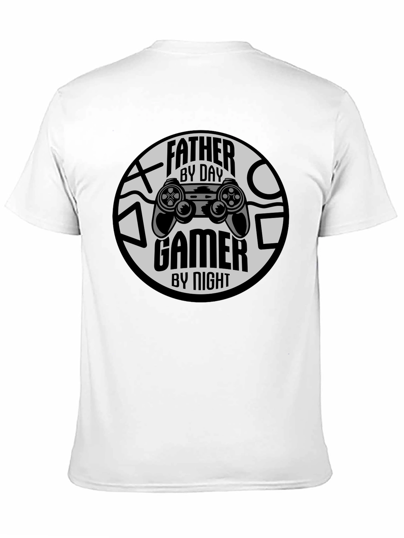 Black Father By Day Gamer By Night T-Shirt view 11