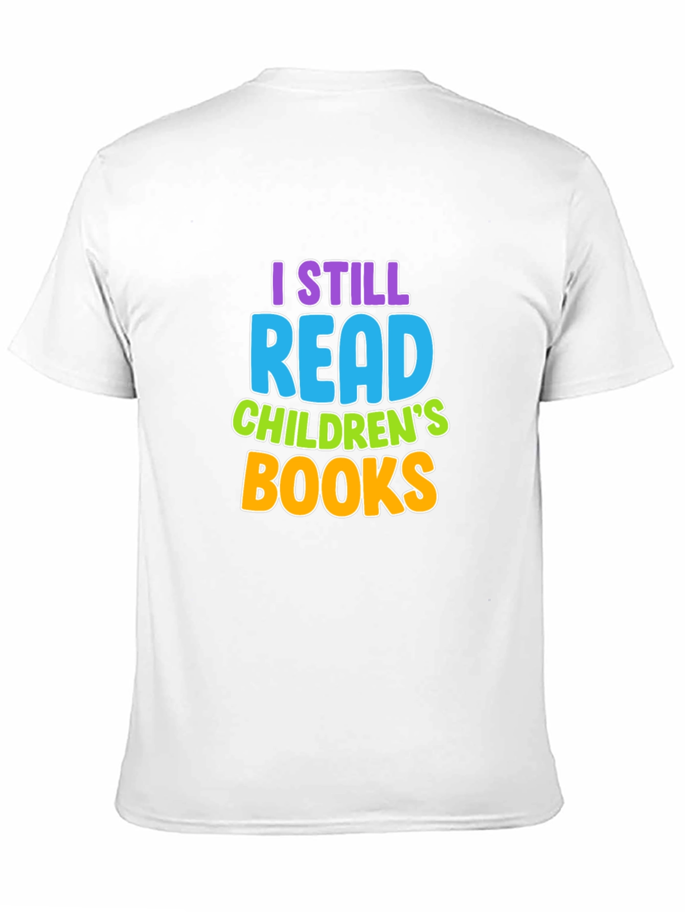 Black I Still Read Children's Books Graphic T-Shirt view 11