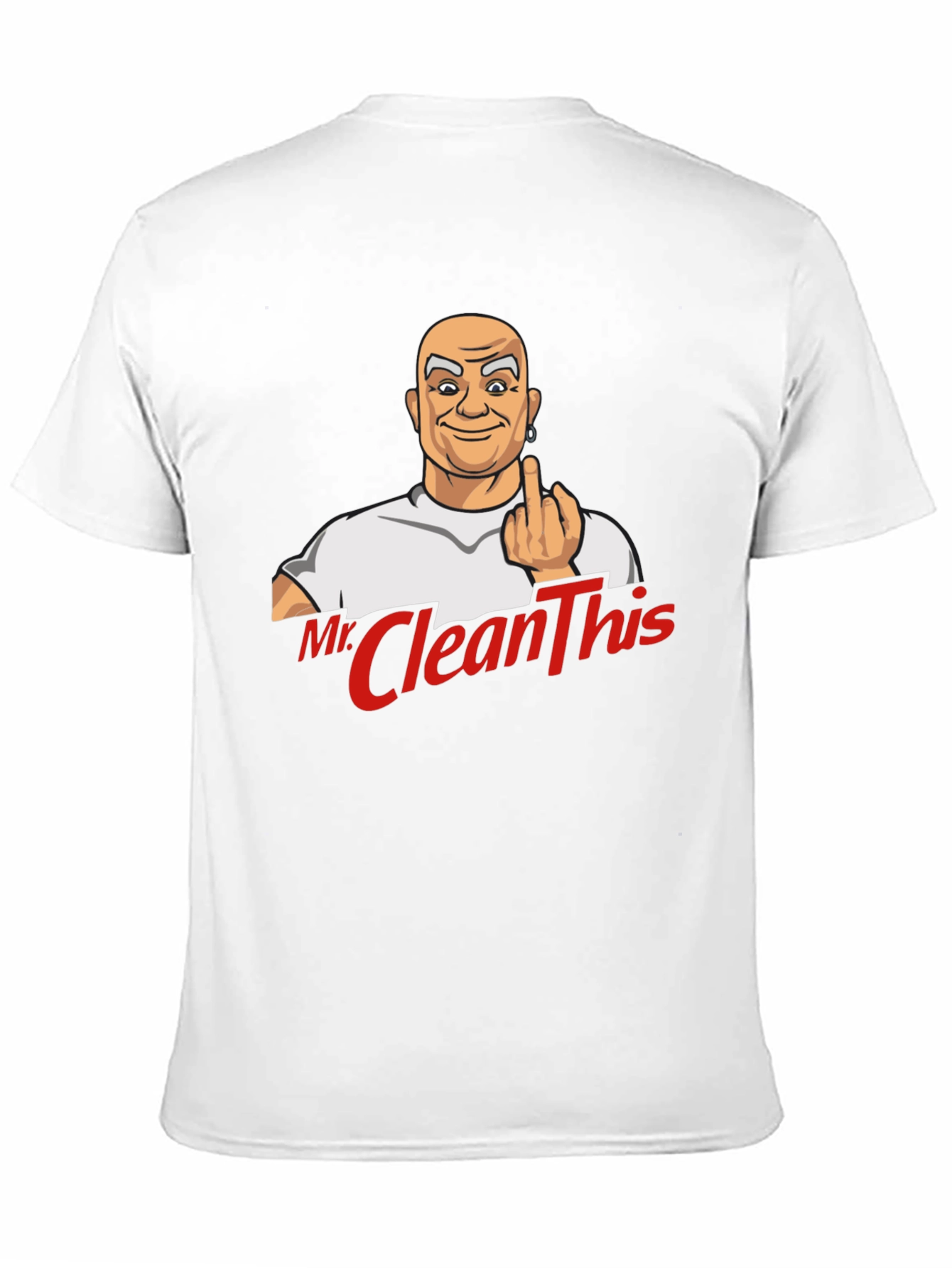 Black Mr. Clean This T-Shirt - Bold Graphic Tee view 11