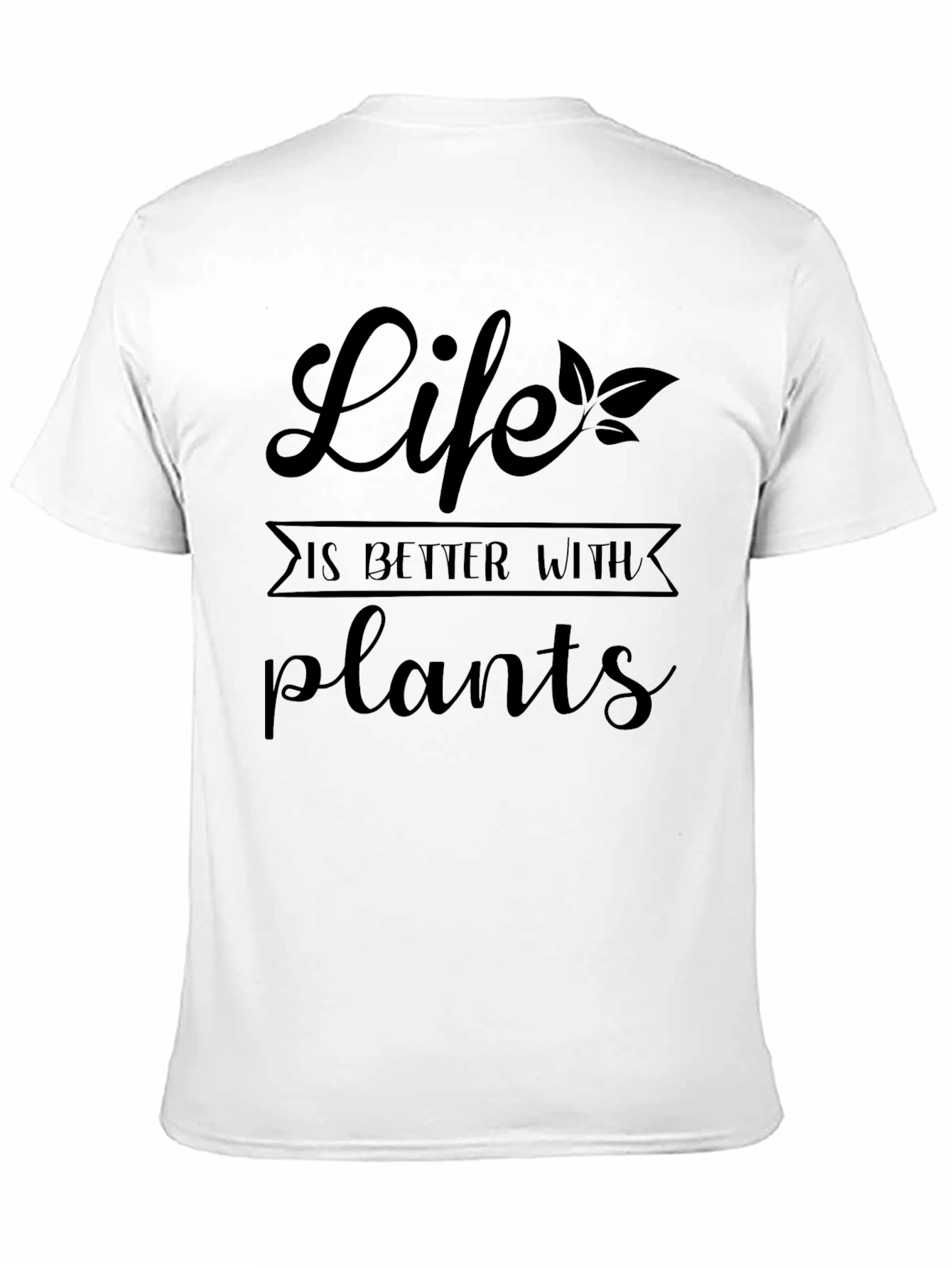 Black Life is Better With Plants Graphic Tee view 11