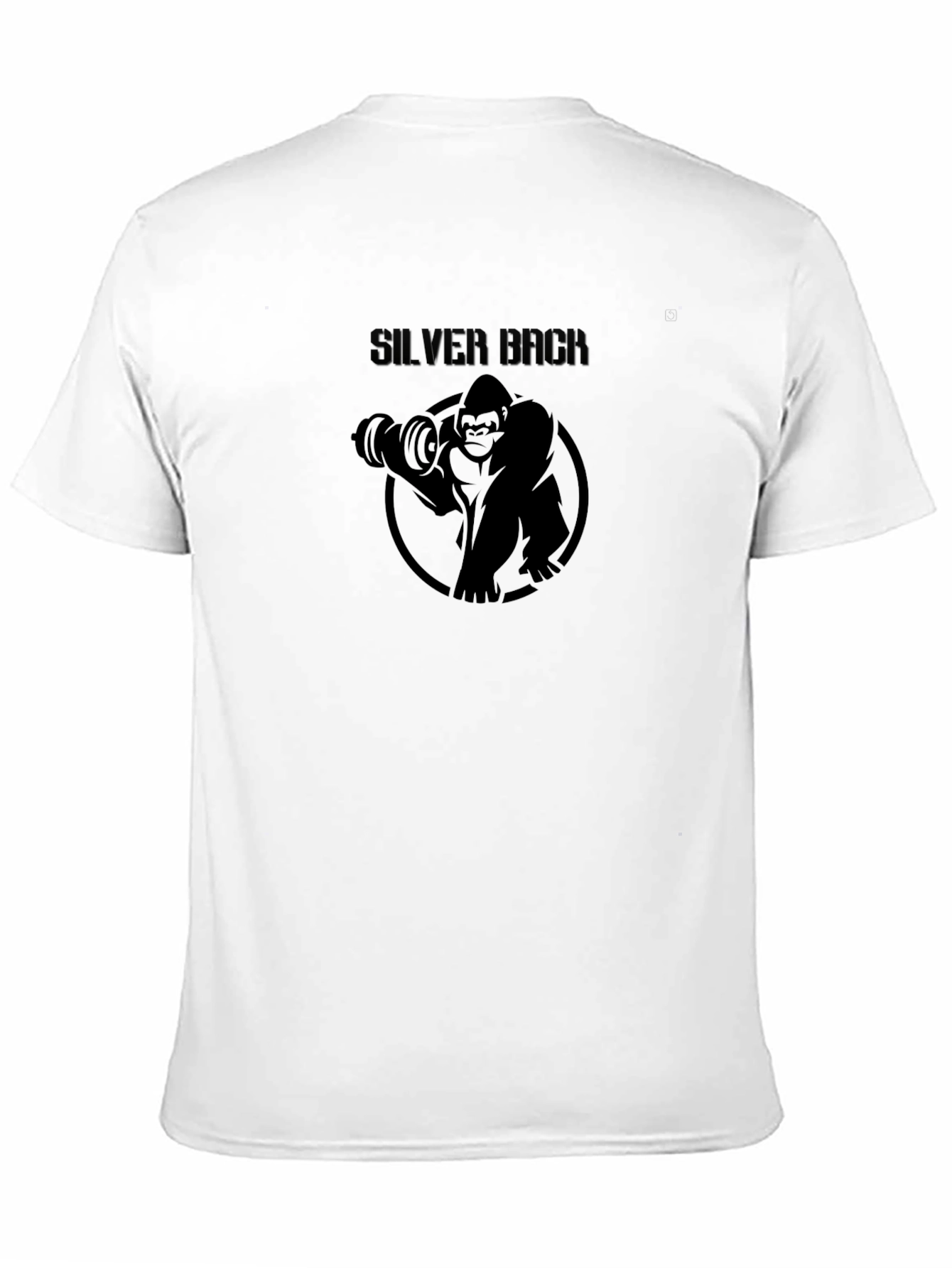 Black Silverback Gym T-Shirt view 11