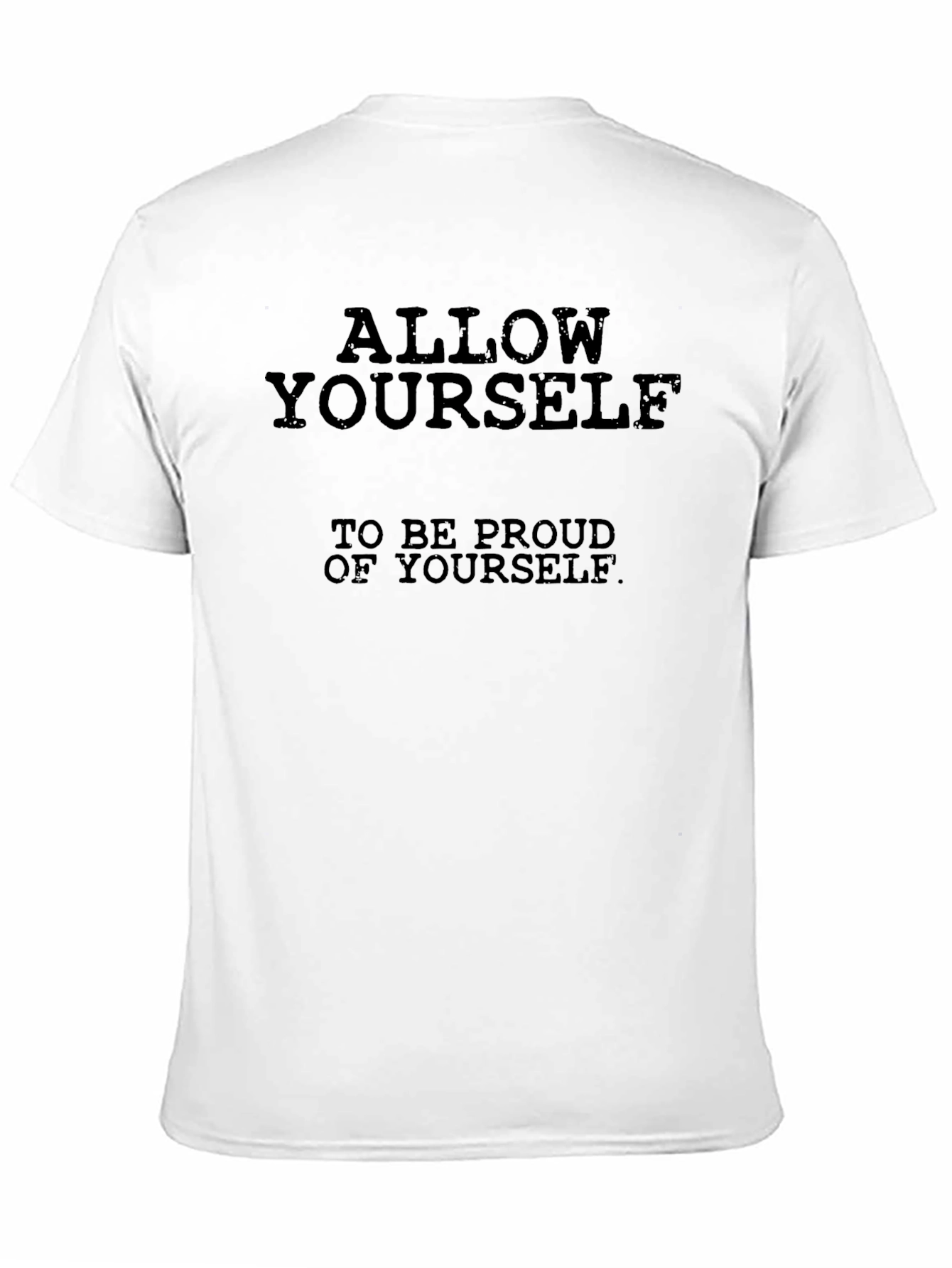 Black Allow Yourself to be Proud T-Shirt view 11