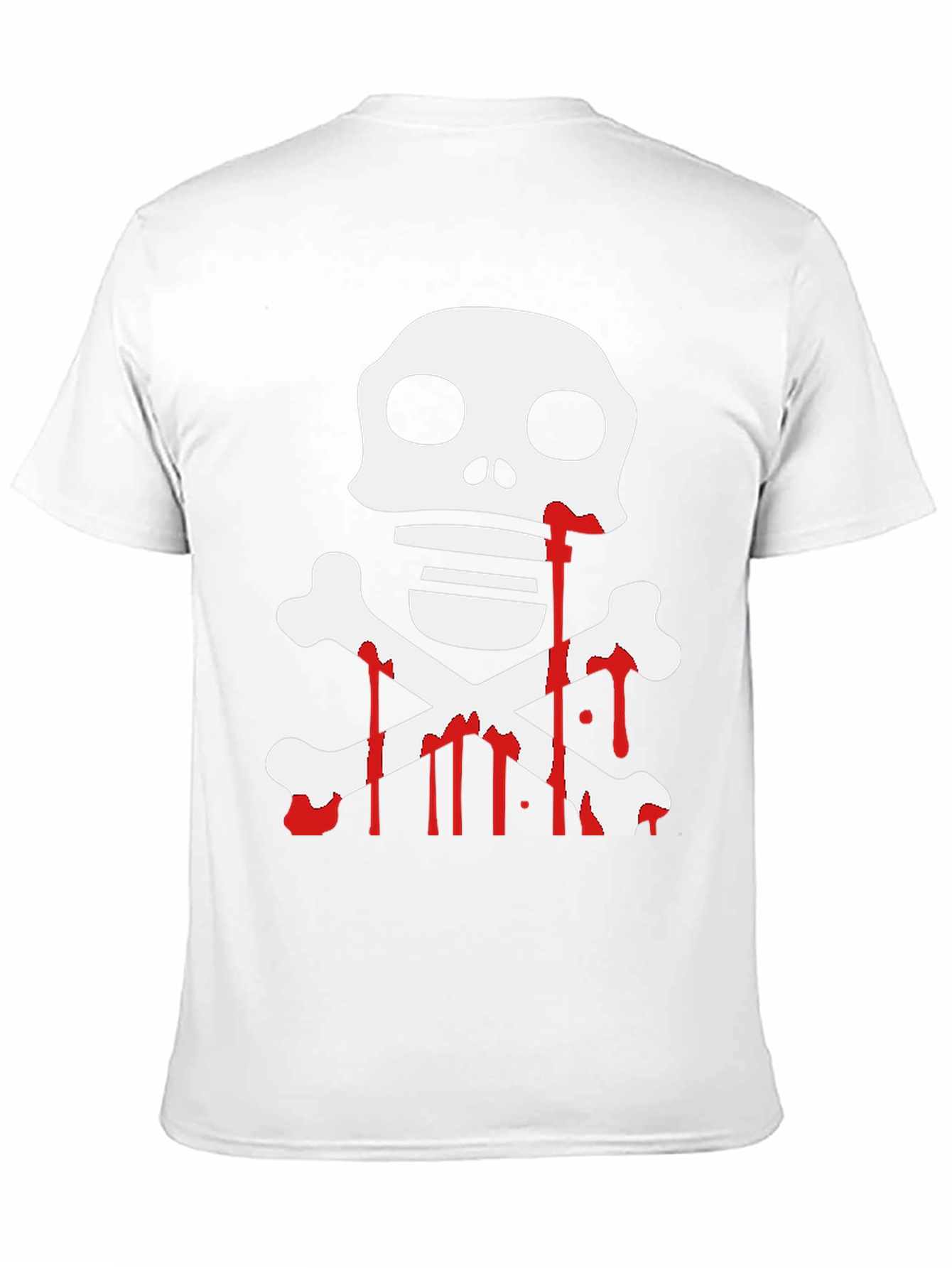 Black Skull & Crossbones Graphic Tee - Black view 11