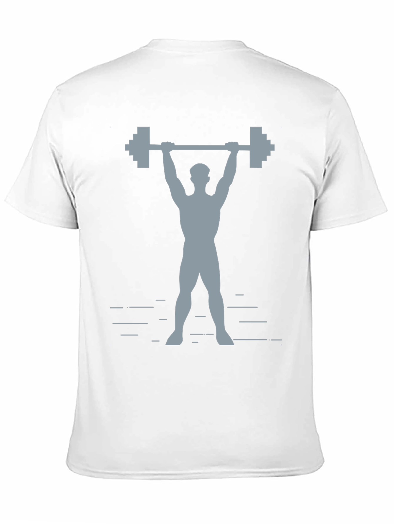 Black Weightlifting Graphic Tee - Black Cotton view 11