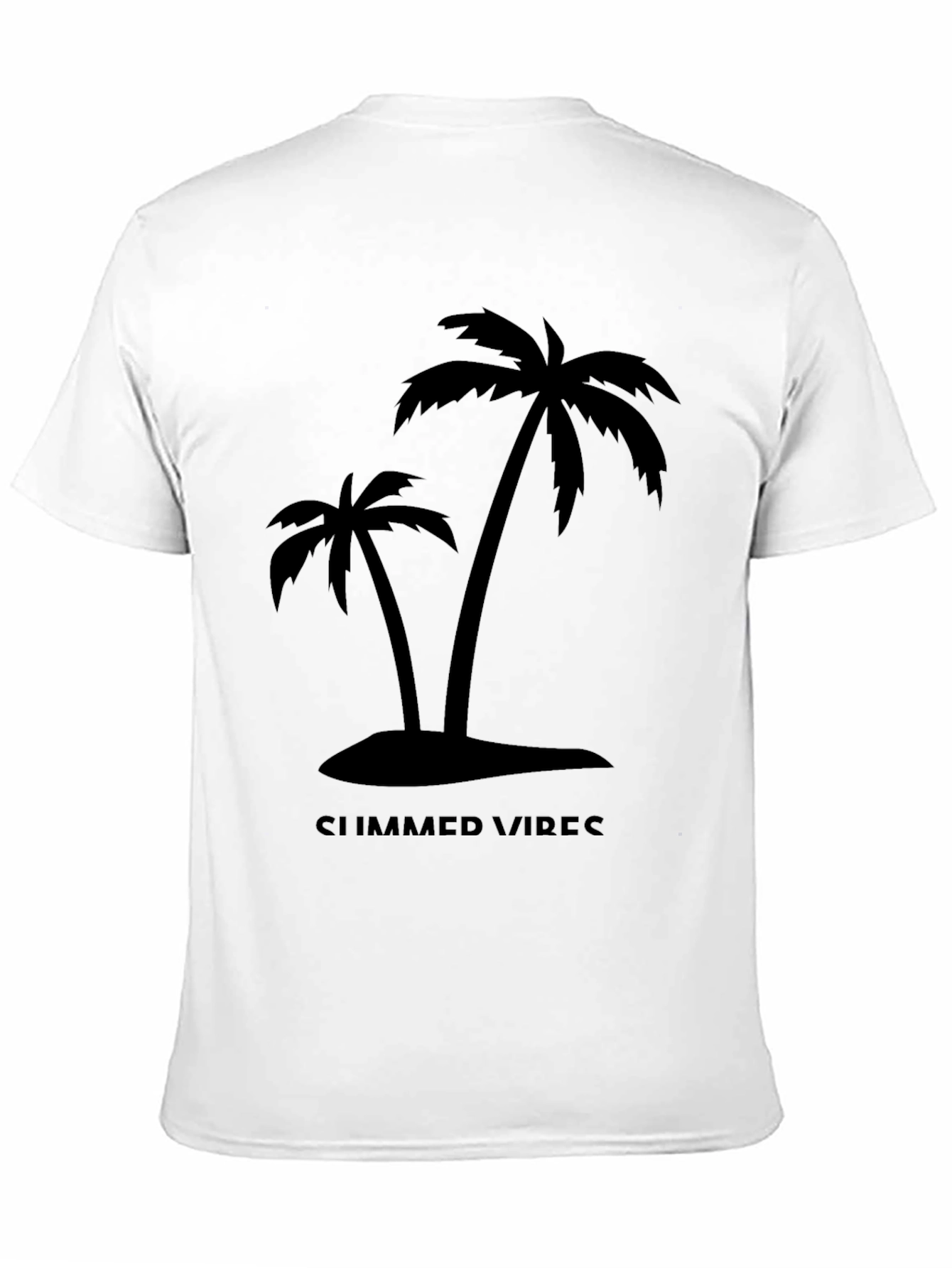 Black Summer Vibes Graphic Tee view 11