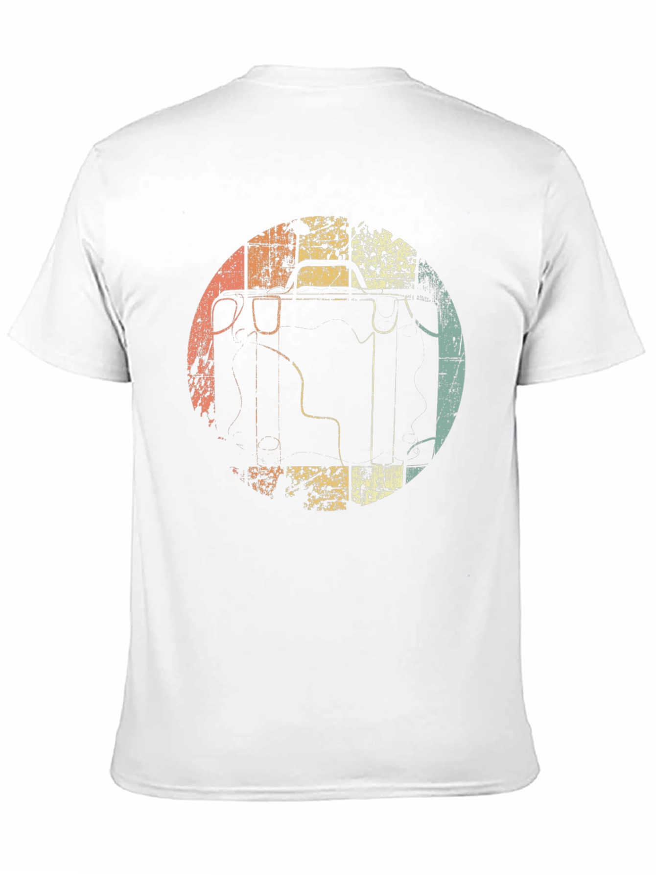 Black Vintage Piano T-Shirt - Retro Music Tee view 11