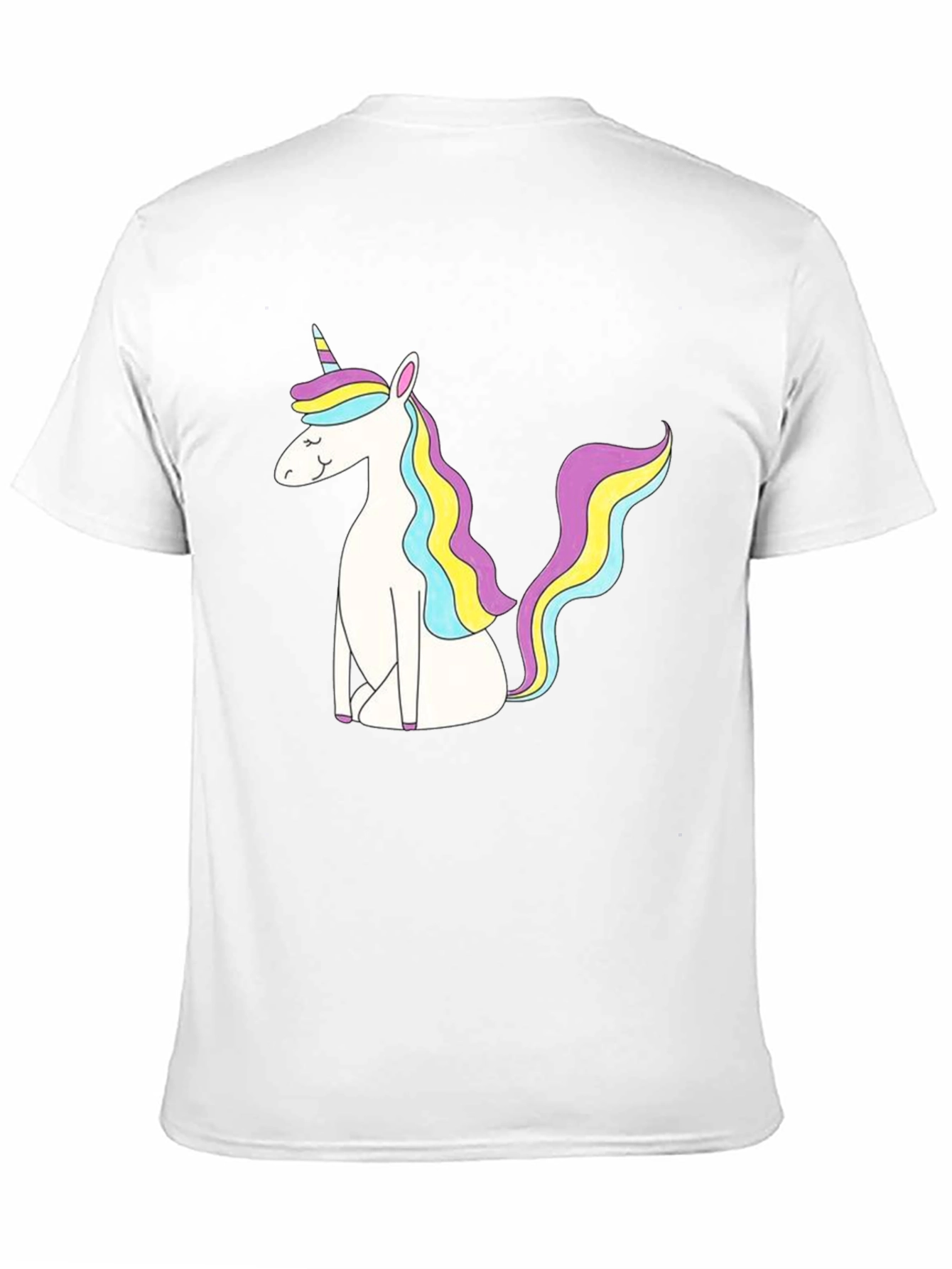Black Unicorn Graphic Black T-Shirt - Magical Comfort view 11