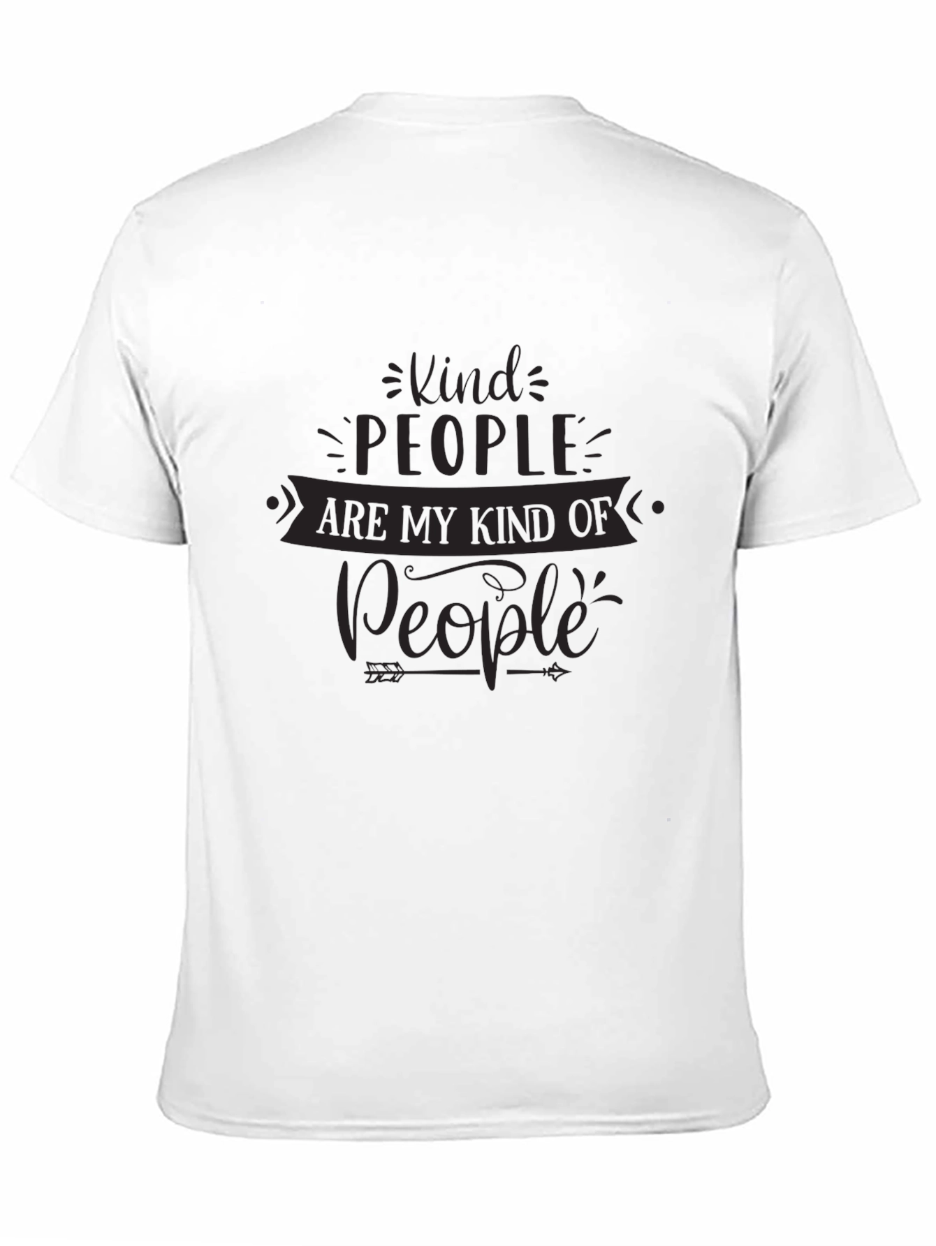 Black Kind People T-Shirt: Soft, Stylish, and Meaningful view 11